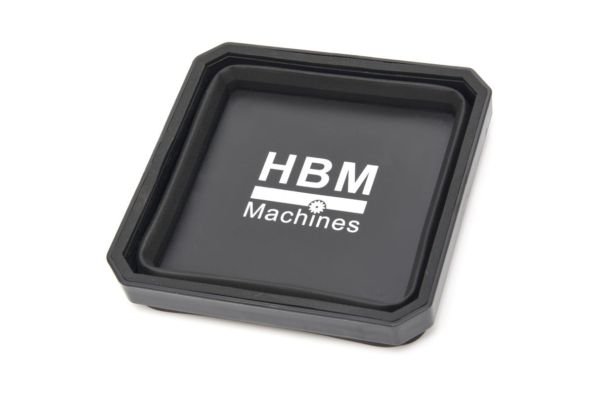 HBM Bandeja Magnética para Piezas 115 x 20 x 115 mm (5 imanes)