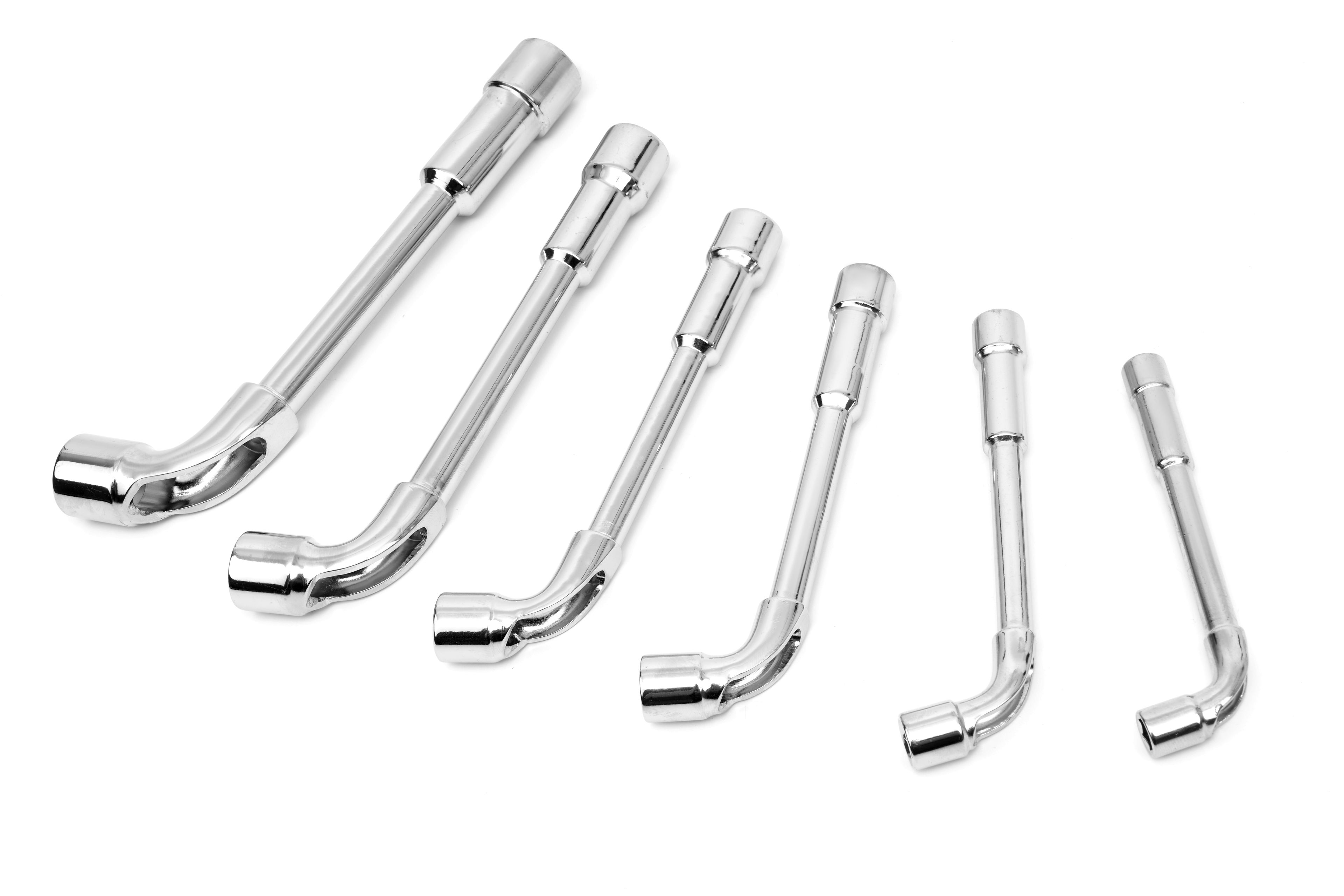 HBM 6 Delige Haakse, Open Pijpsleutelset Image 2