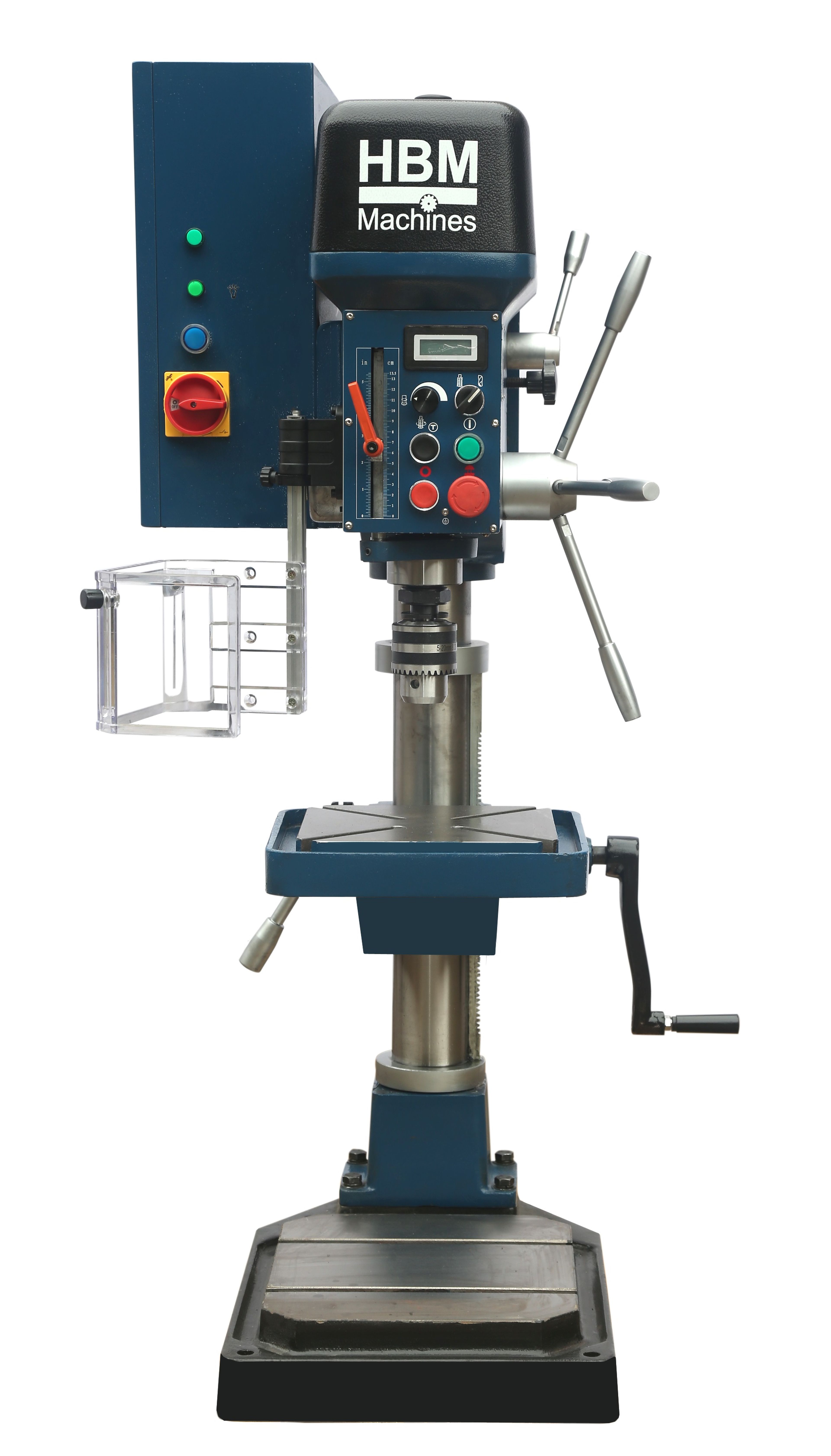 HBM Trapano a colonna industriale a velocità variabile 25 mm, 230 Volt Image 2