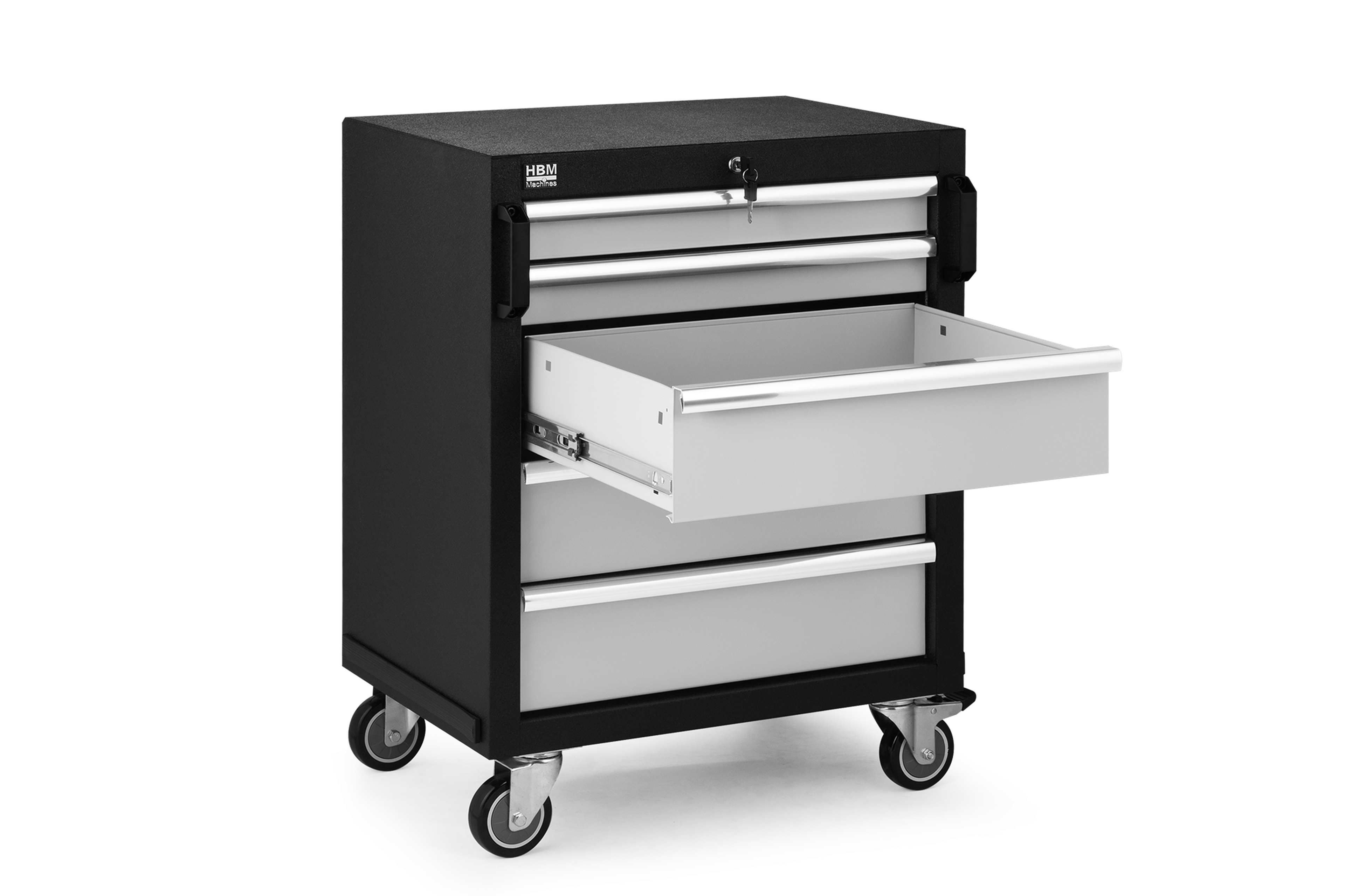 HBM 5-Schubladen-Profi-Werkzeugwagen für Werkstattausrüstung Image 5