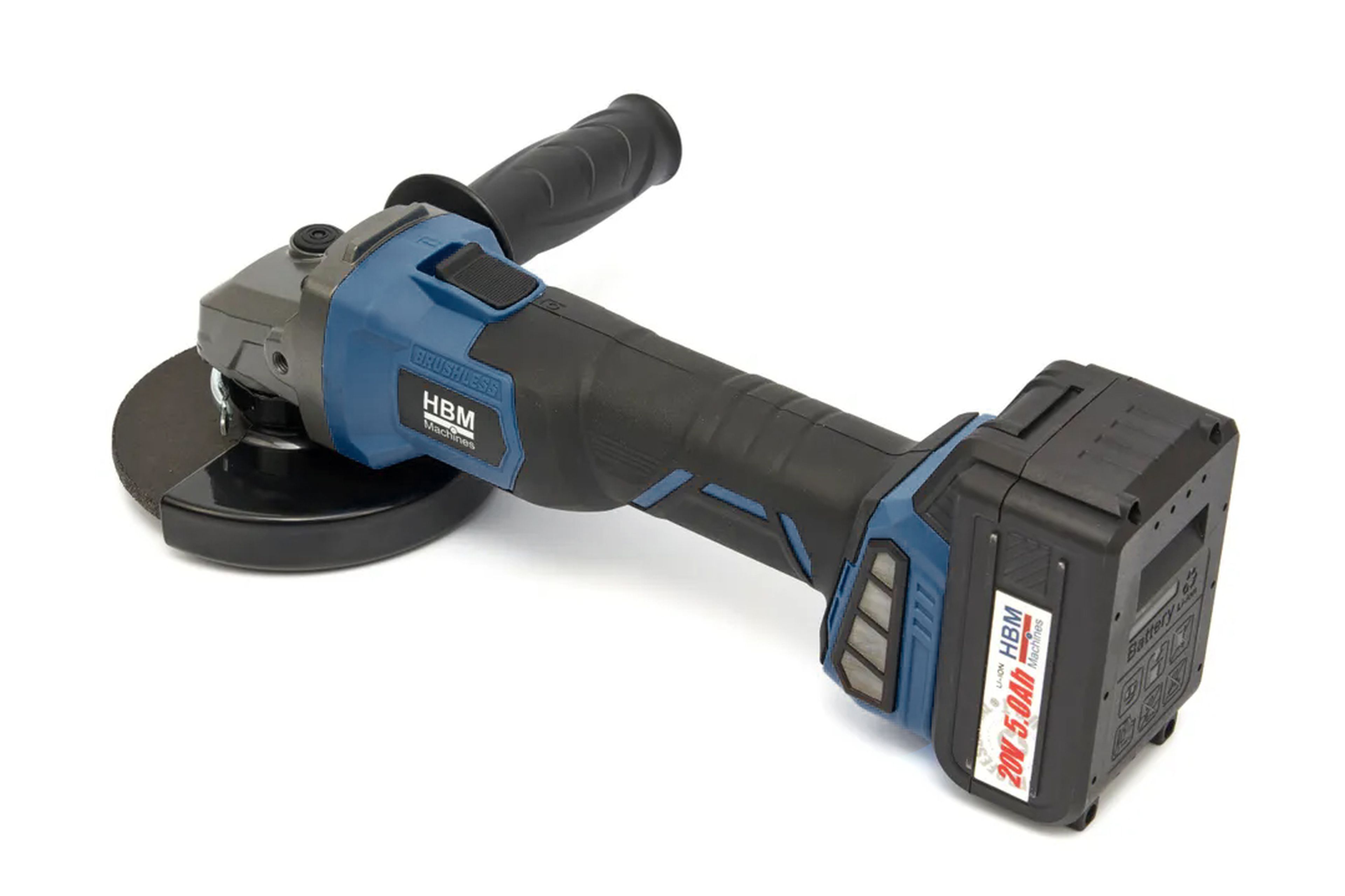 HBM accu haakse slijper, 125 mm, 20 Volt Image 3