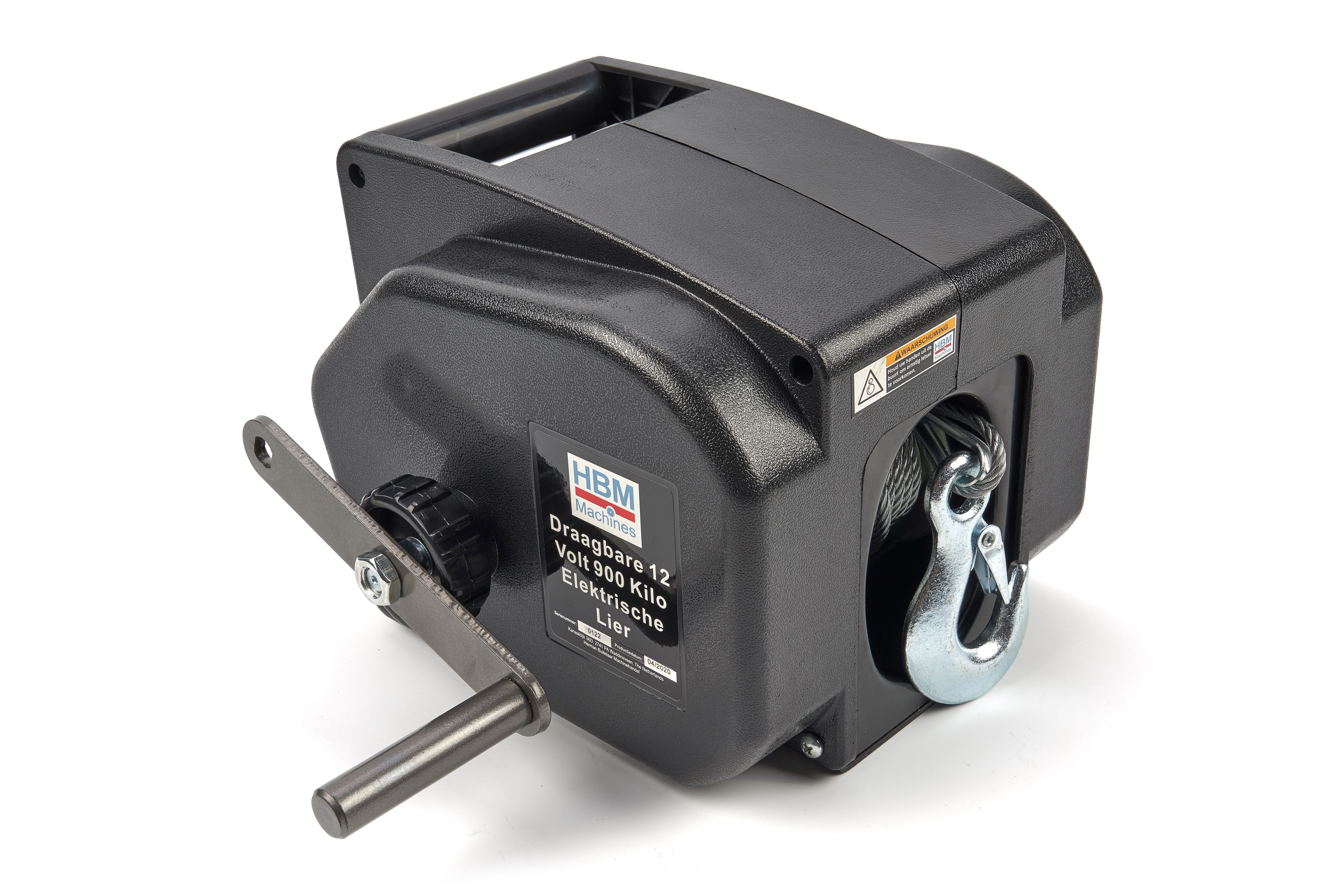 HBM draagbare elektrische lier 12 Volt 900 kg Image 14