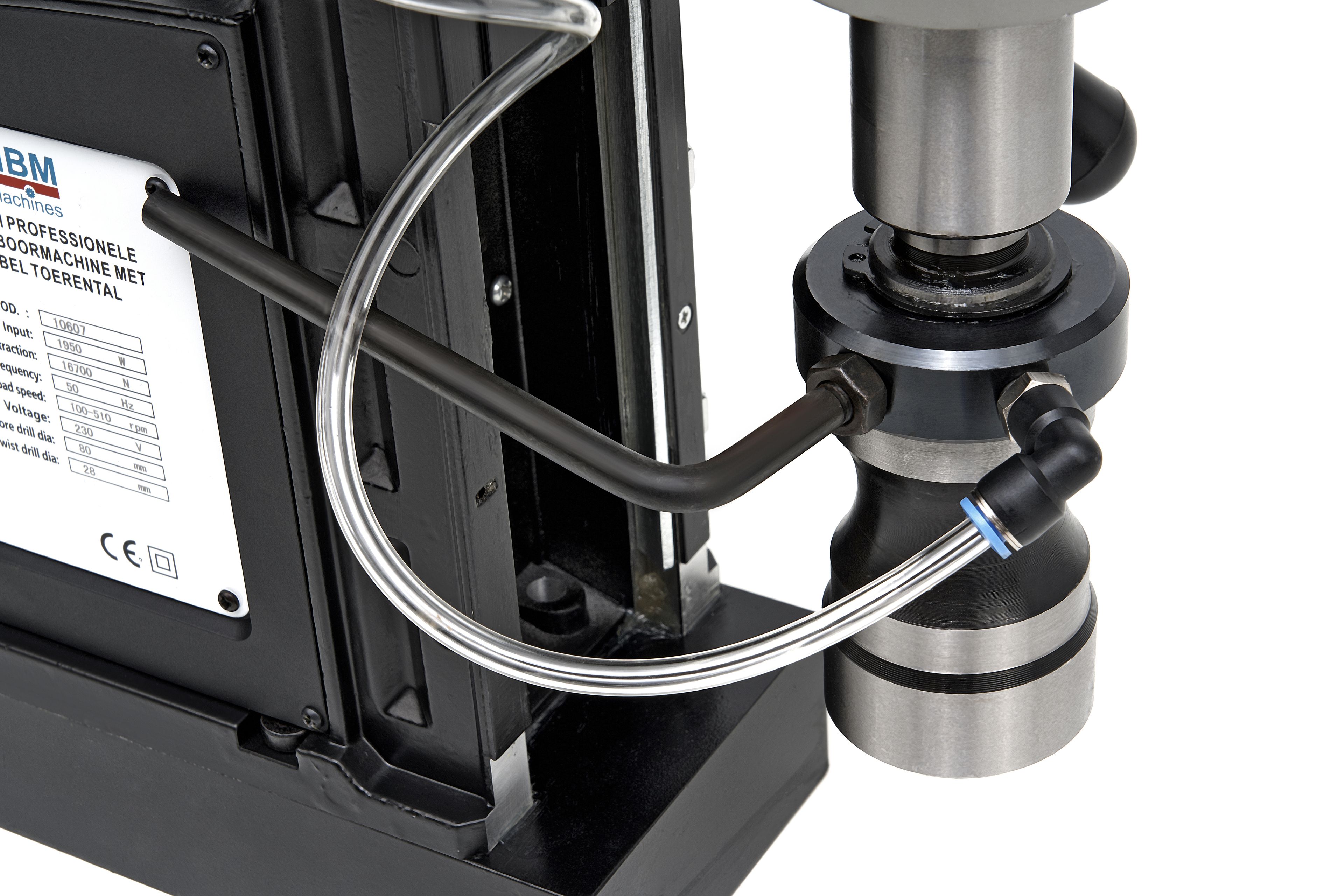 HBM 80 mm Professionele Magneetboormachine met Variabel Toerental Image 10