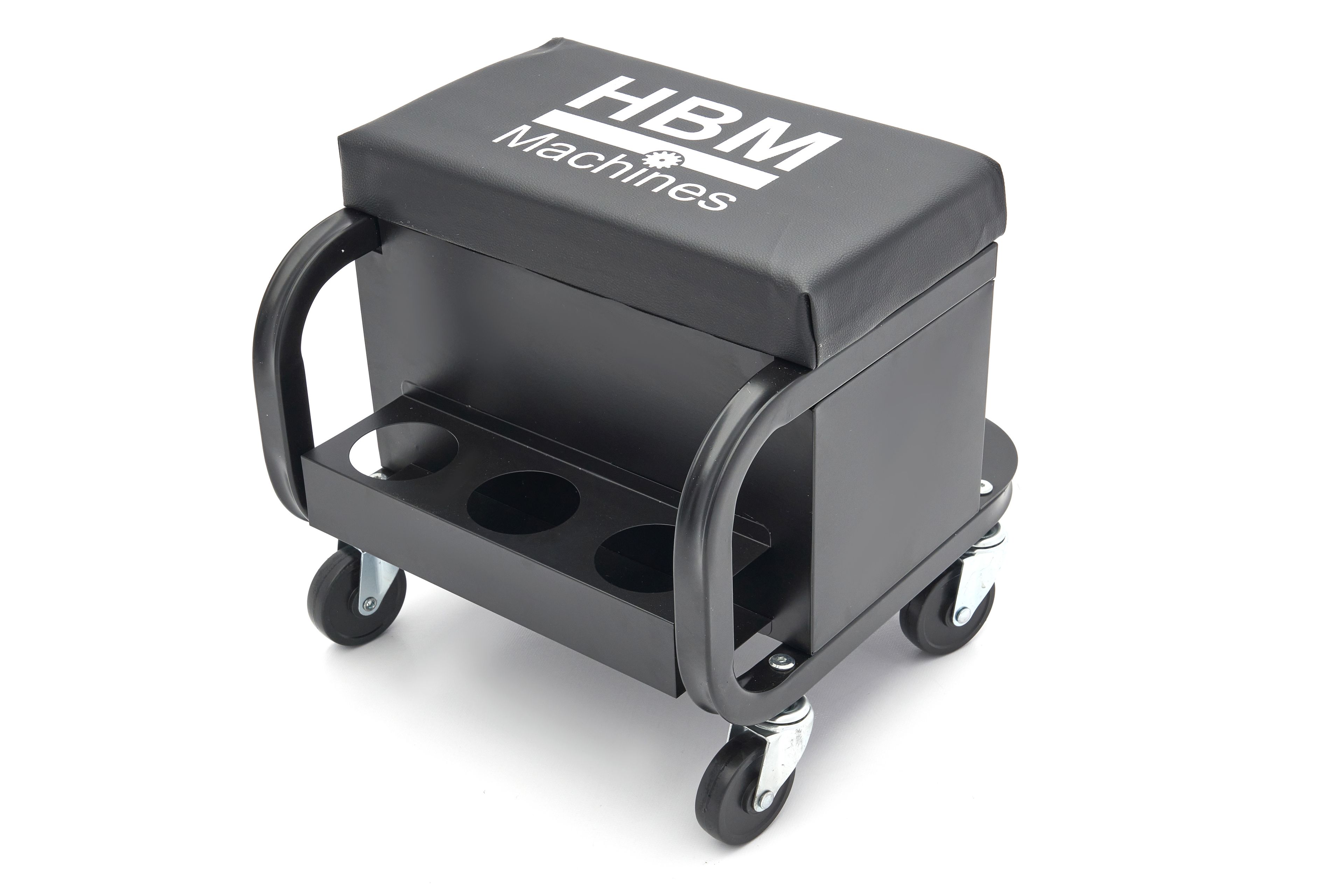 Sedia professionale da officina HBM, sgabello con 3 cassetti Image 5