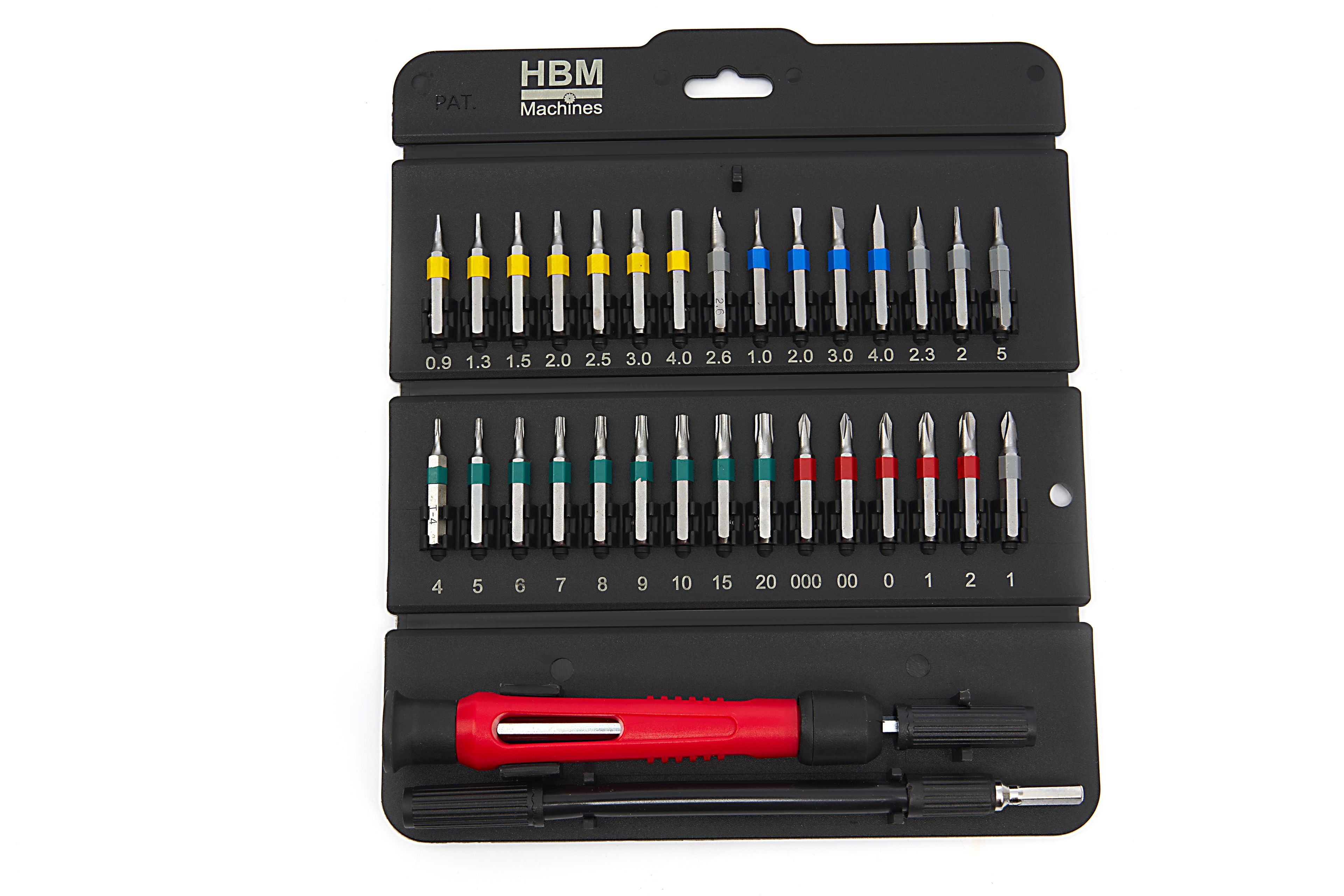 HBM Set di cacciaviti per orologiai 32 pezzi Image 2
