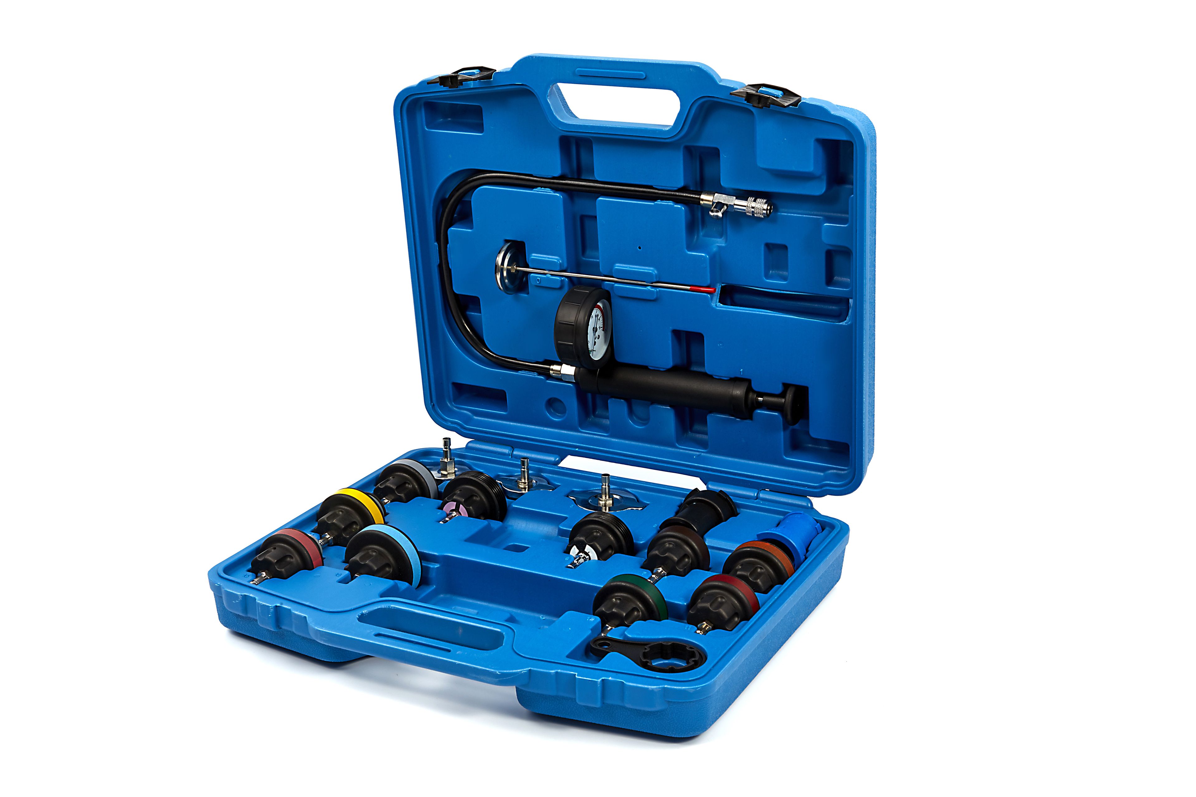 HBM Jeu de 18 pièces pour le diagnostic et le remplissage du système de refroidissement