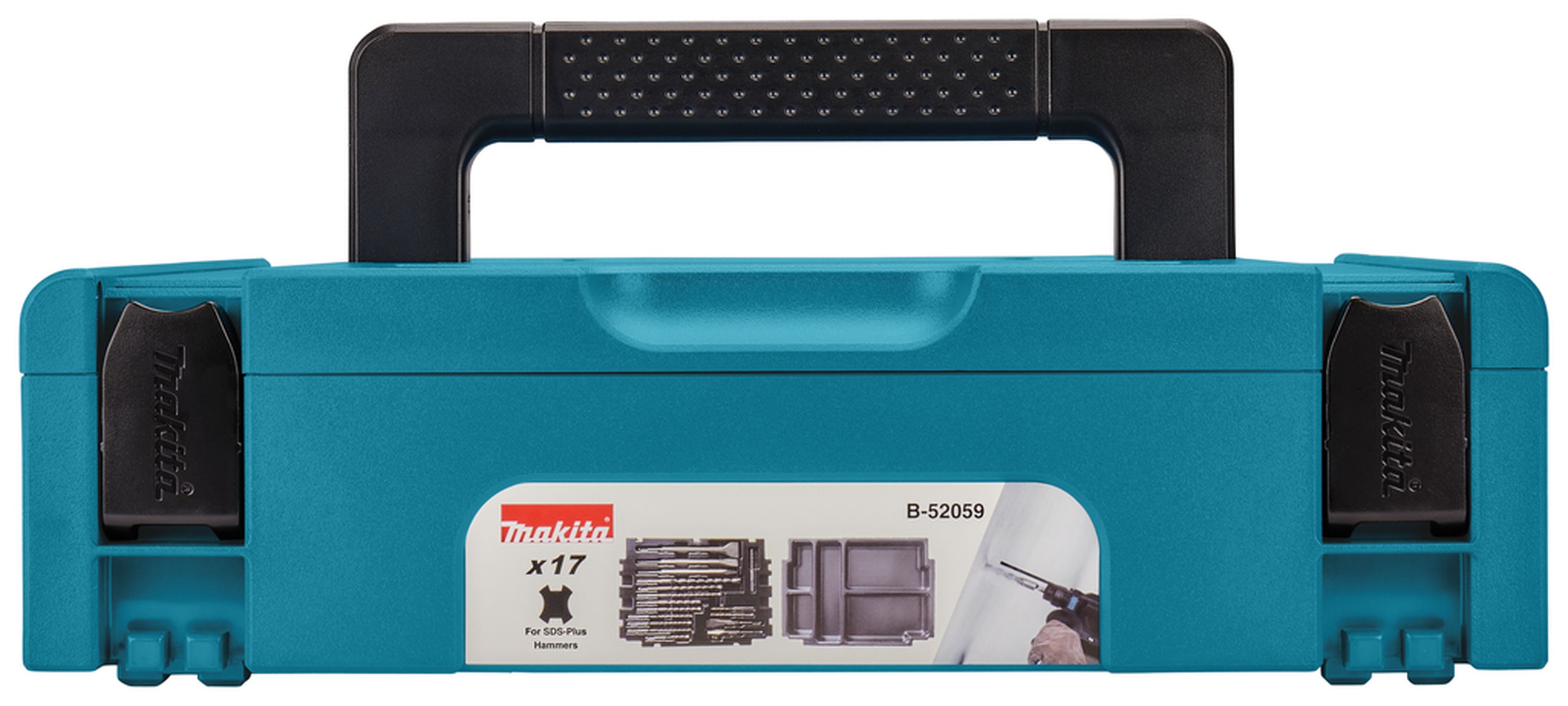 Makita Coffret Forets/Burins Béton 17 Pièces SDS+ B-52059 Image 11