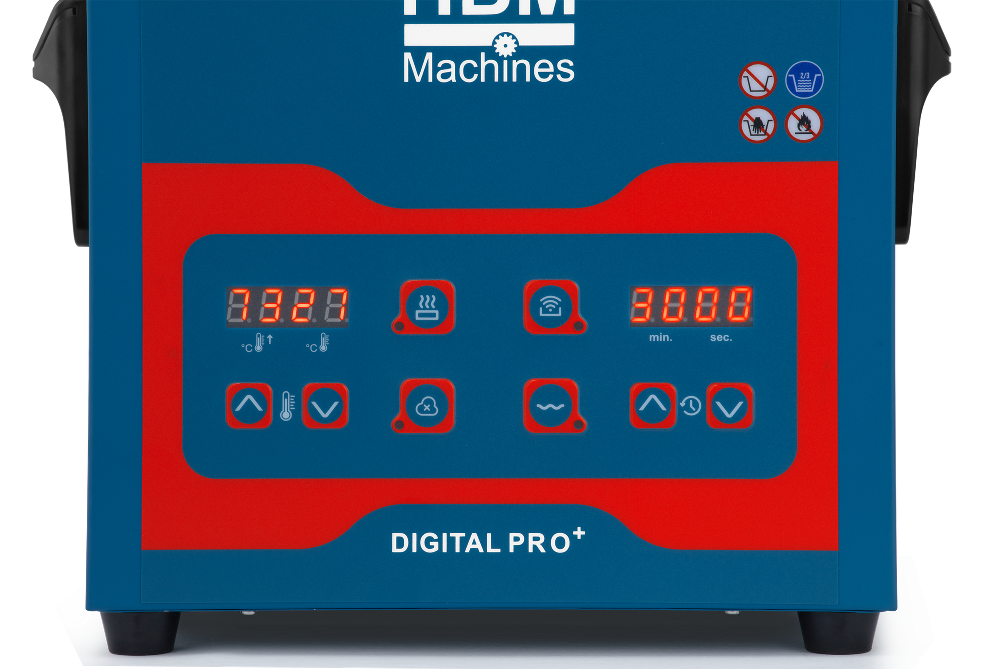 HBM pulitori ad ultrasuoni, blu 3,8 l Image 8