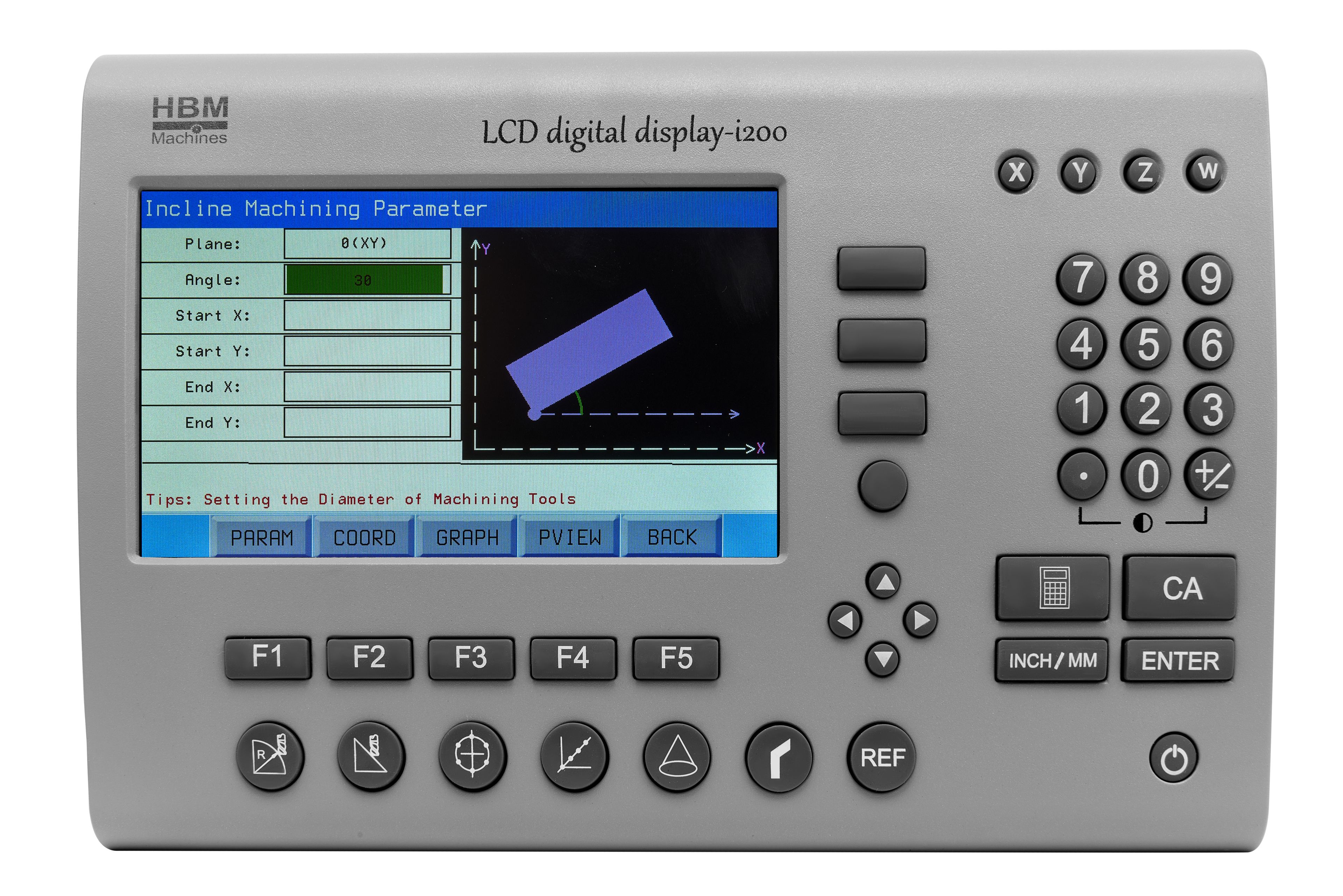 HBM Armoire de lecture numérique à 3 axes Professionnelle avec écran LCD Image 8