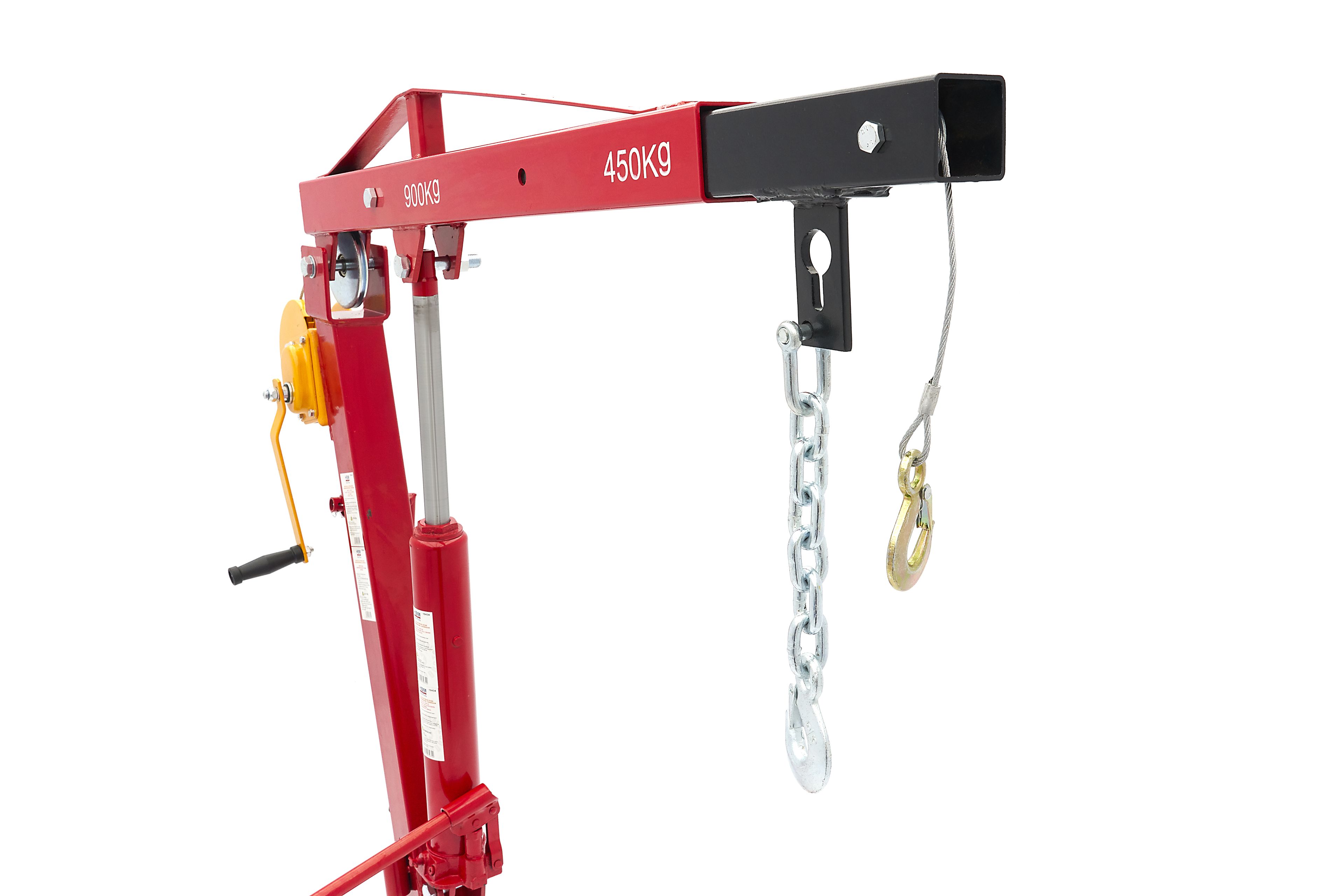 HBM Gru idraulica per rimorchio da 900 chilogrammi, gru di carico Image 13