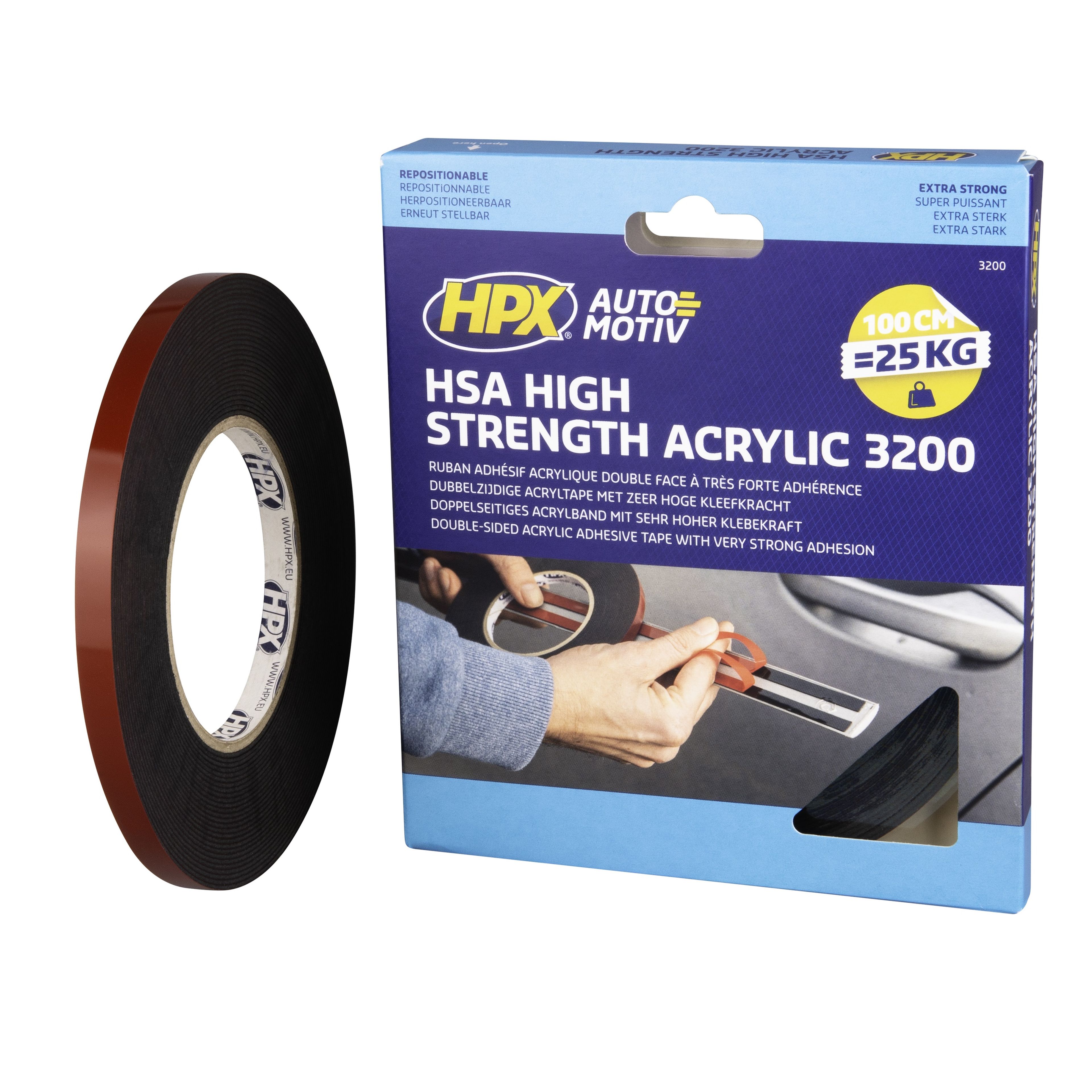 HPX dubbelzijdige HSA bevestigingstapes