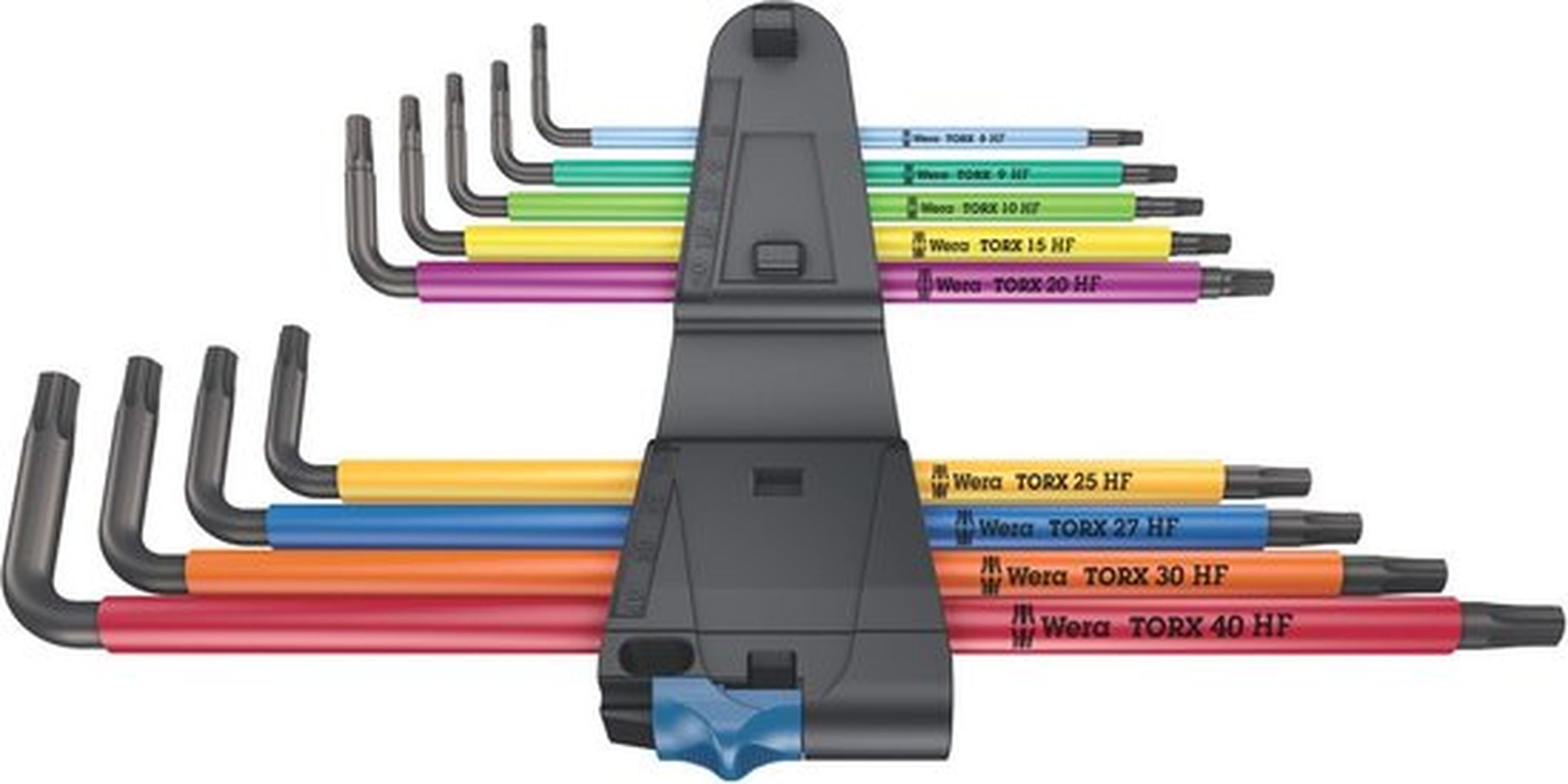 Wera Haakse torxset T10-T40 met vasthoudfunctie Image 2