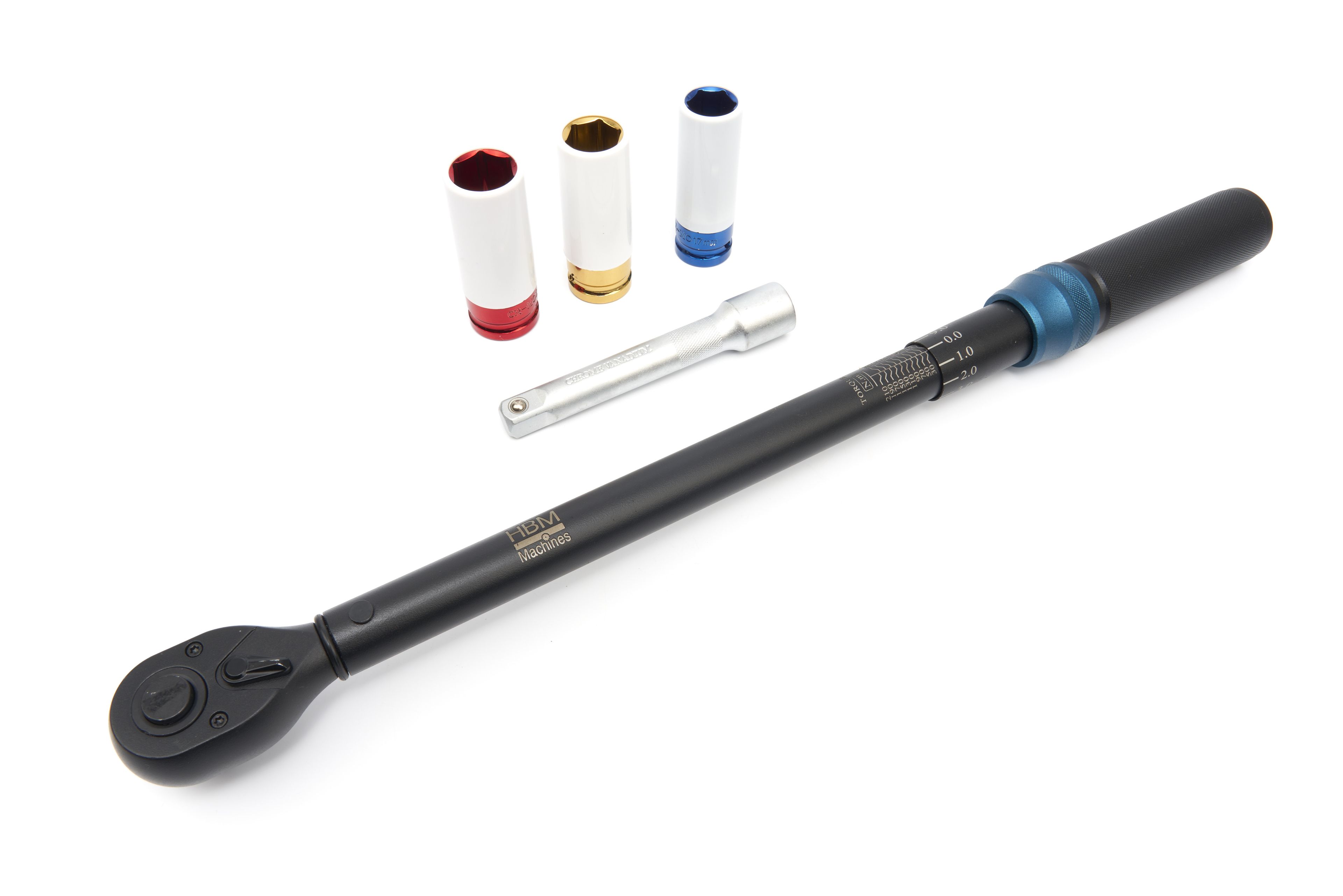 HBM momentsleutel 5-delig. 1/2 inch, 40 - 210 Nm Image 3