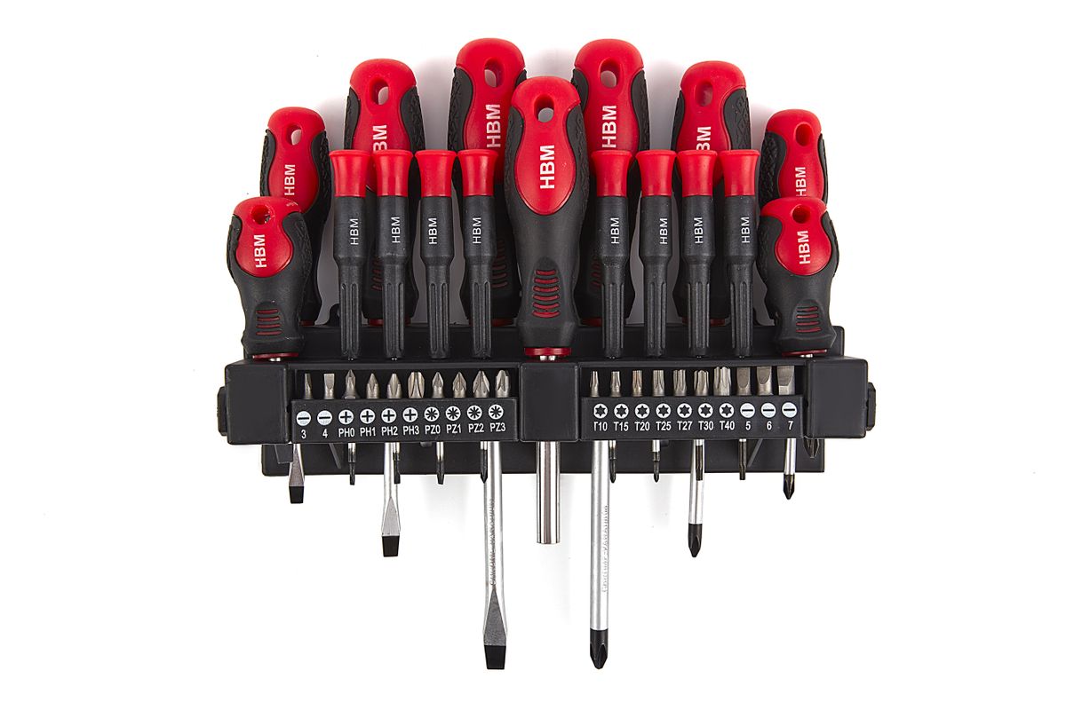 HBM 37 Piezas Juego de Destornilladores y Bits Profesional