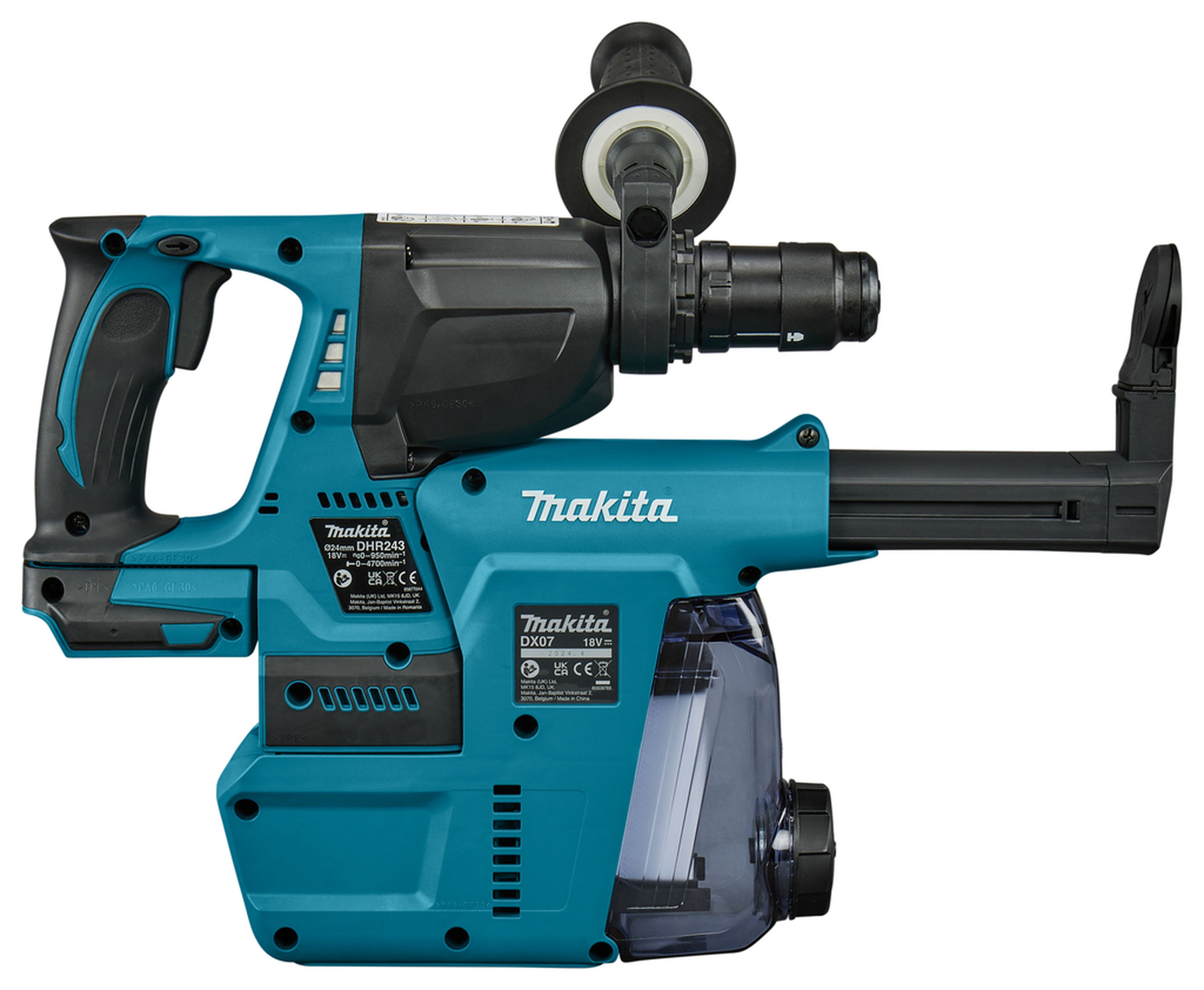 Makita Combihamer 18 Volt DHR243ZJW Image 3
