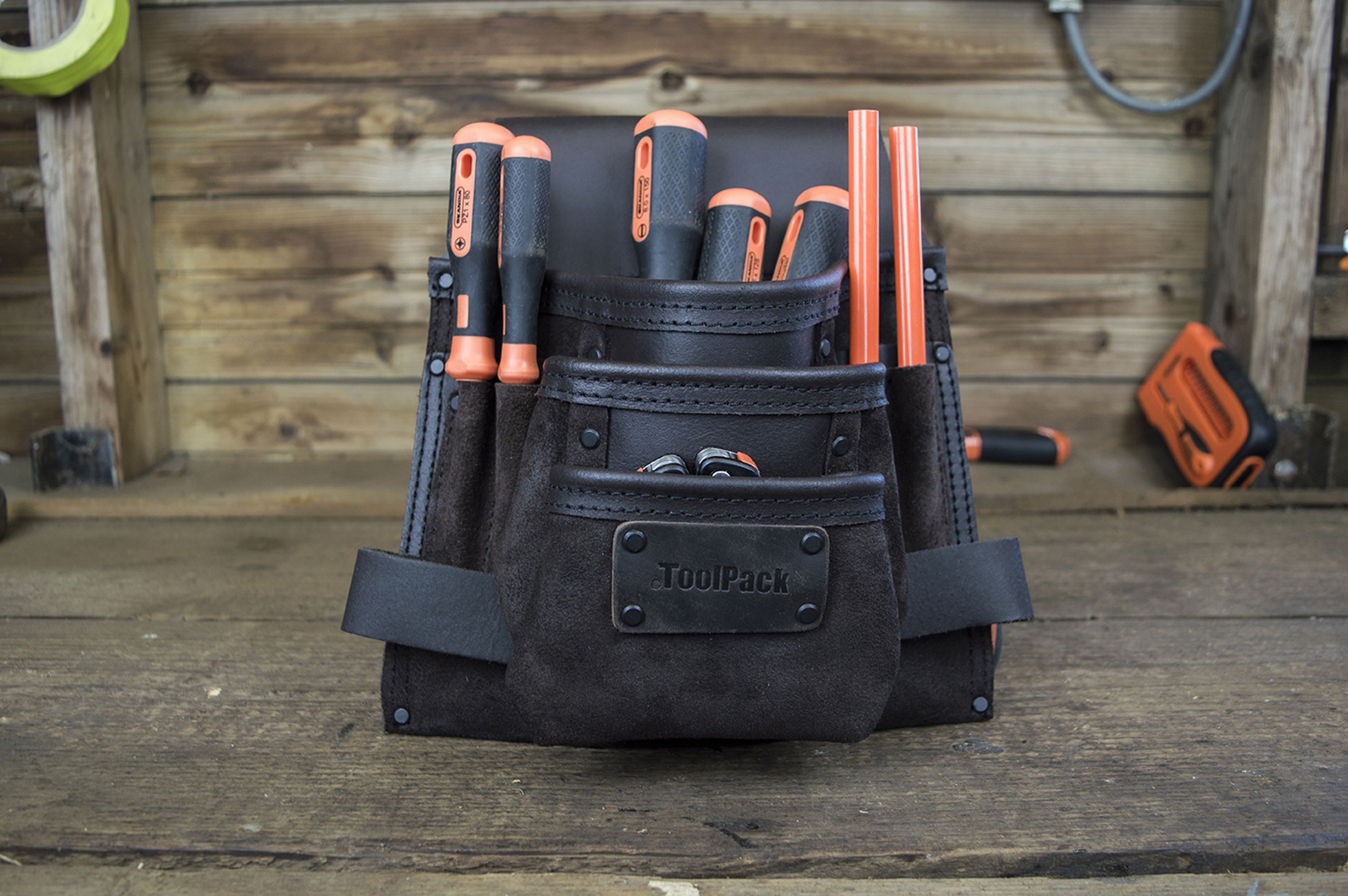 ToolPack Industrie-Werkzeuggürtel, extra breite Gürtelschlaufe Image 3