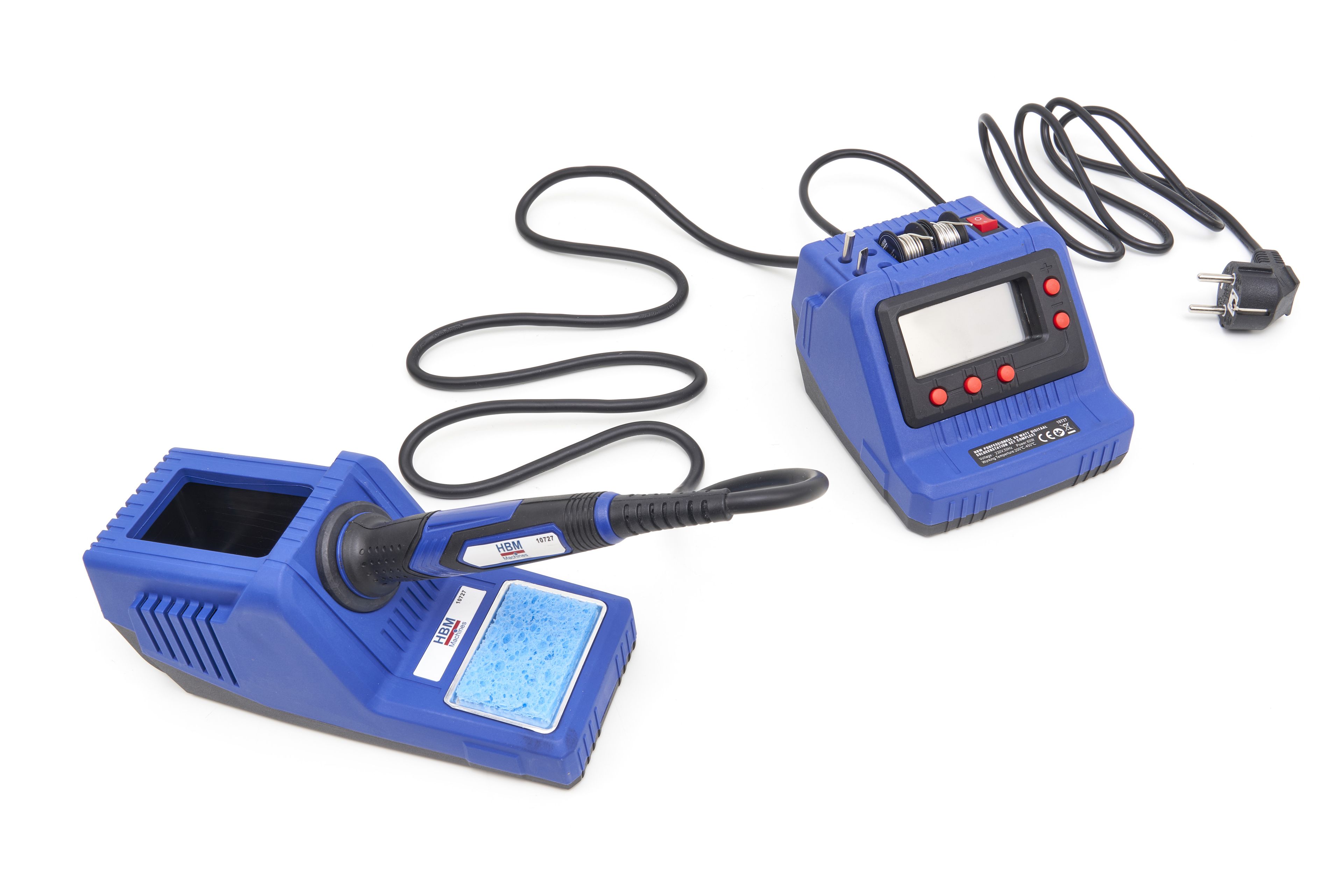 HBM Ensemble professionnel complet de station de soudage numérique 60 watts