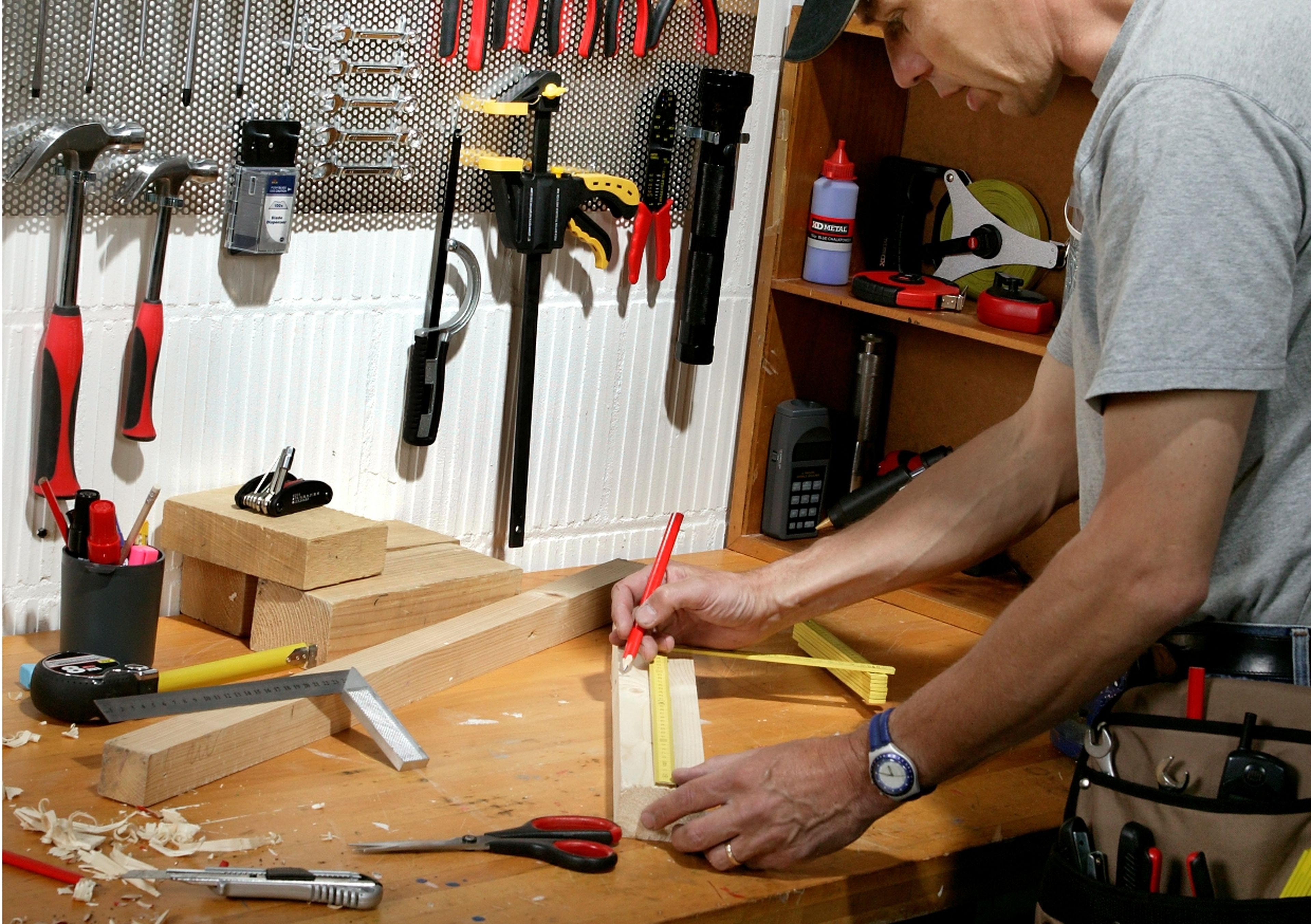 TPI; Timmermanspotlood-set , ovaalvormig, HB zwarte grafietstift, 50 potloden in doos Image 4