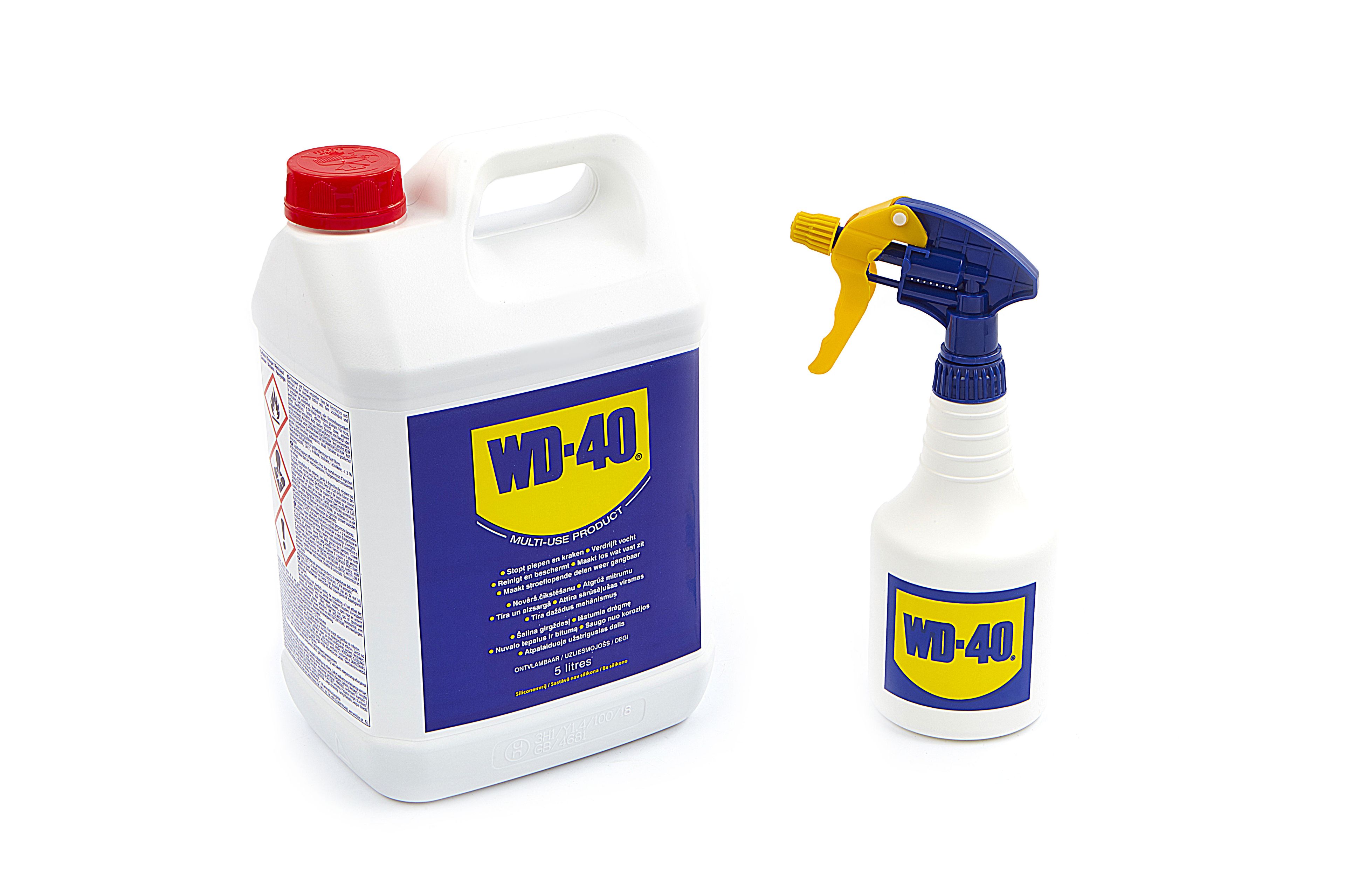 WD-40 Bidon de 5 litres de lubrifiant + Applicateur Spray Image 2
