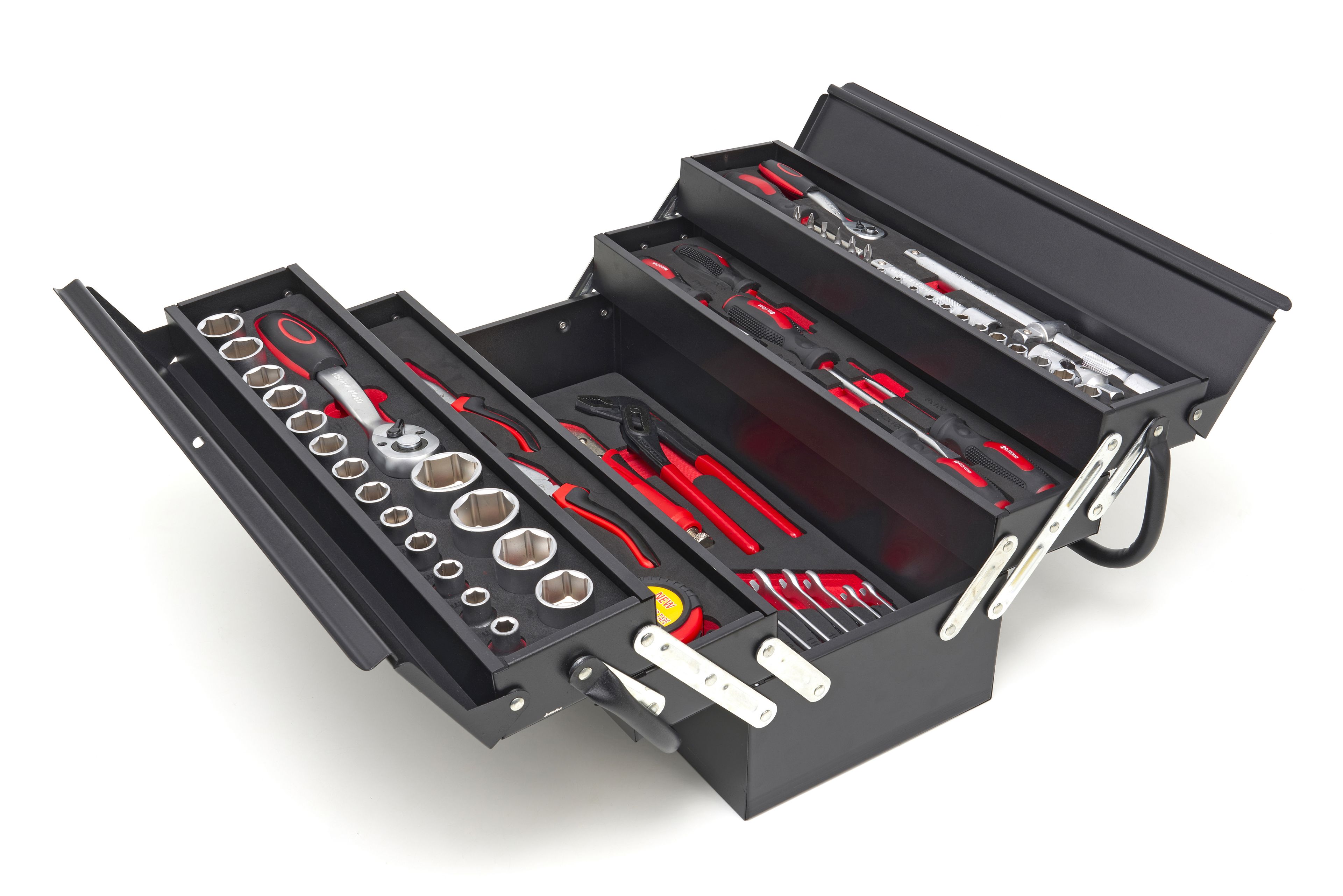 HBM 85 Delige Gevulde Gereedschapskist Met Foam Inlays Image 2