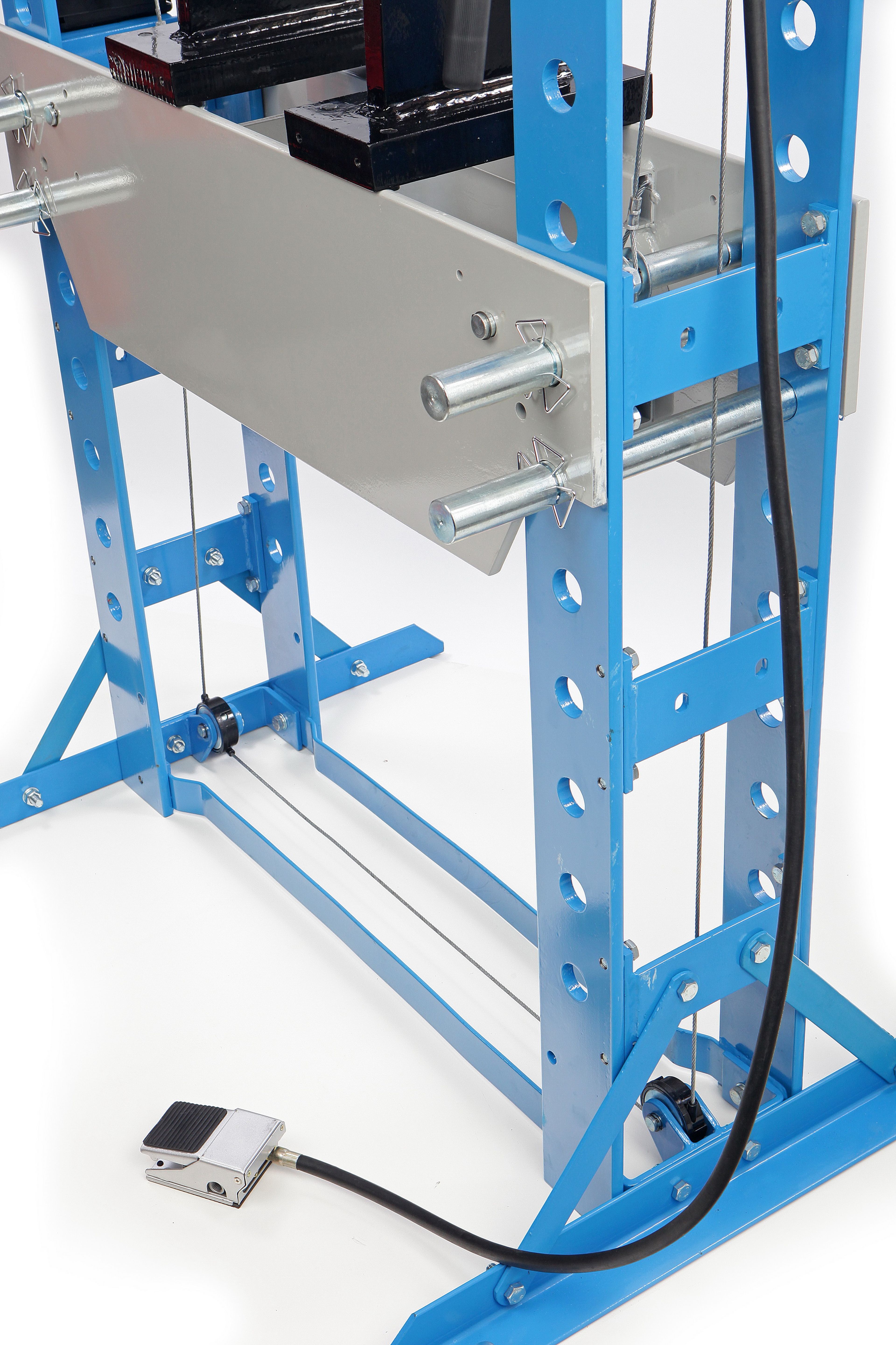 Presse à cadre hydraulique et pneumatique / presse d'atelier HBM Image 2