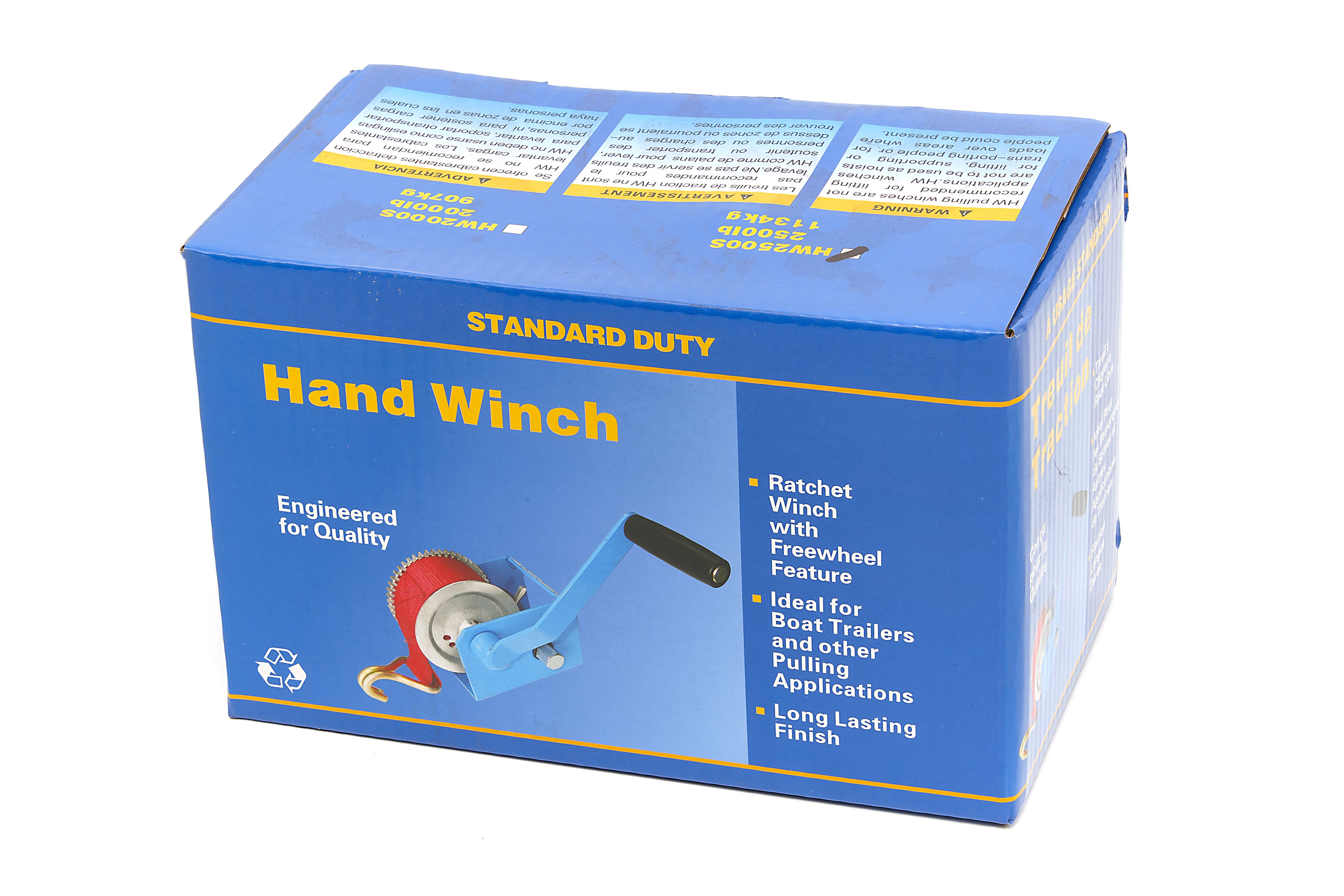 HBM 1130 Kg. Professionele Mechanische Lier met 6 Meter Band Image 8