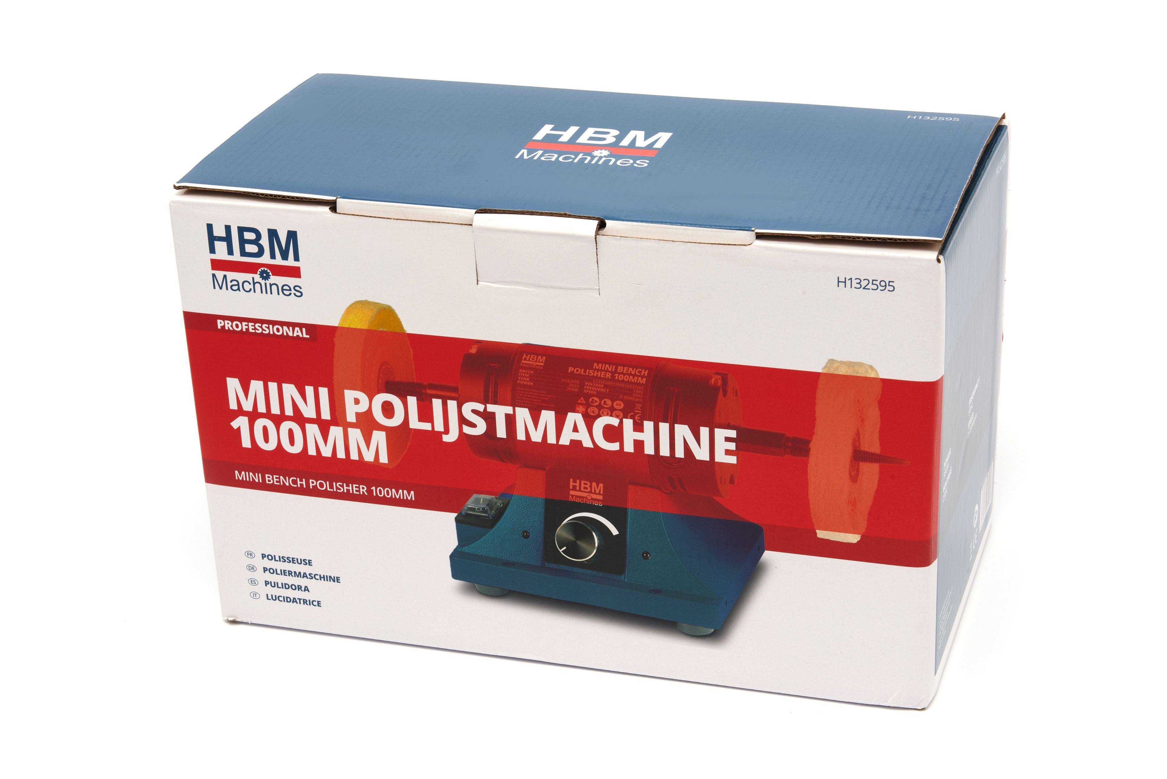 Macchina per lucidare HBM mini 100 mm Image 7