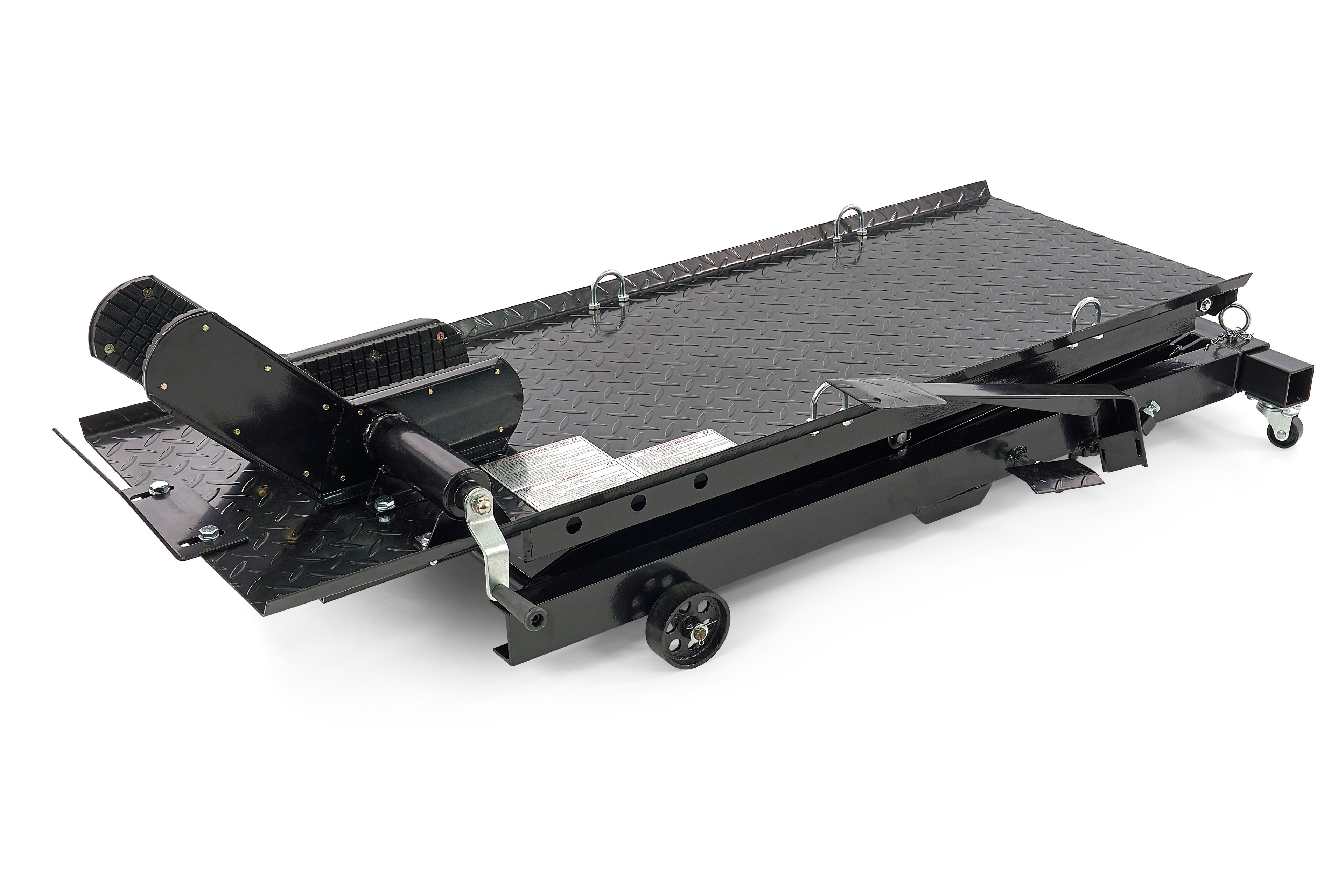 HBM Tavola sollevamento moto 360 kg – Nero Image 15