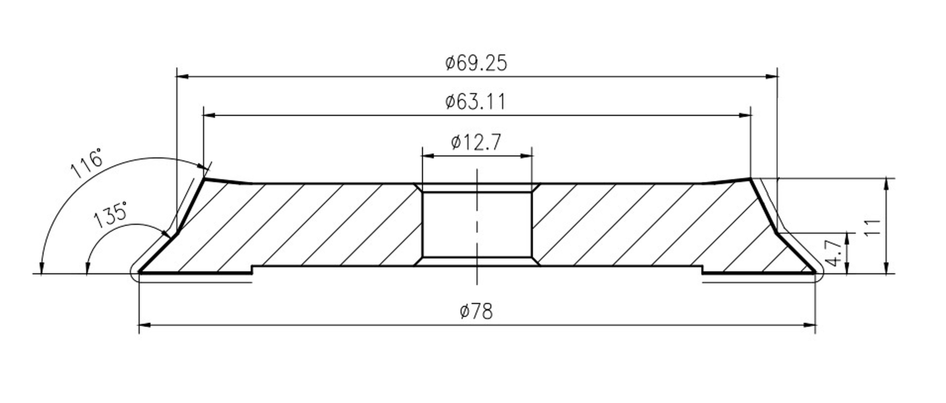 HBM levigatrice per fresatrici 4 - 14 mm, 2, 3 e 4 labbri Image 5