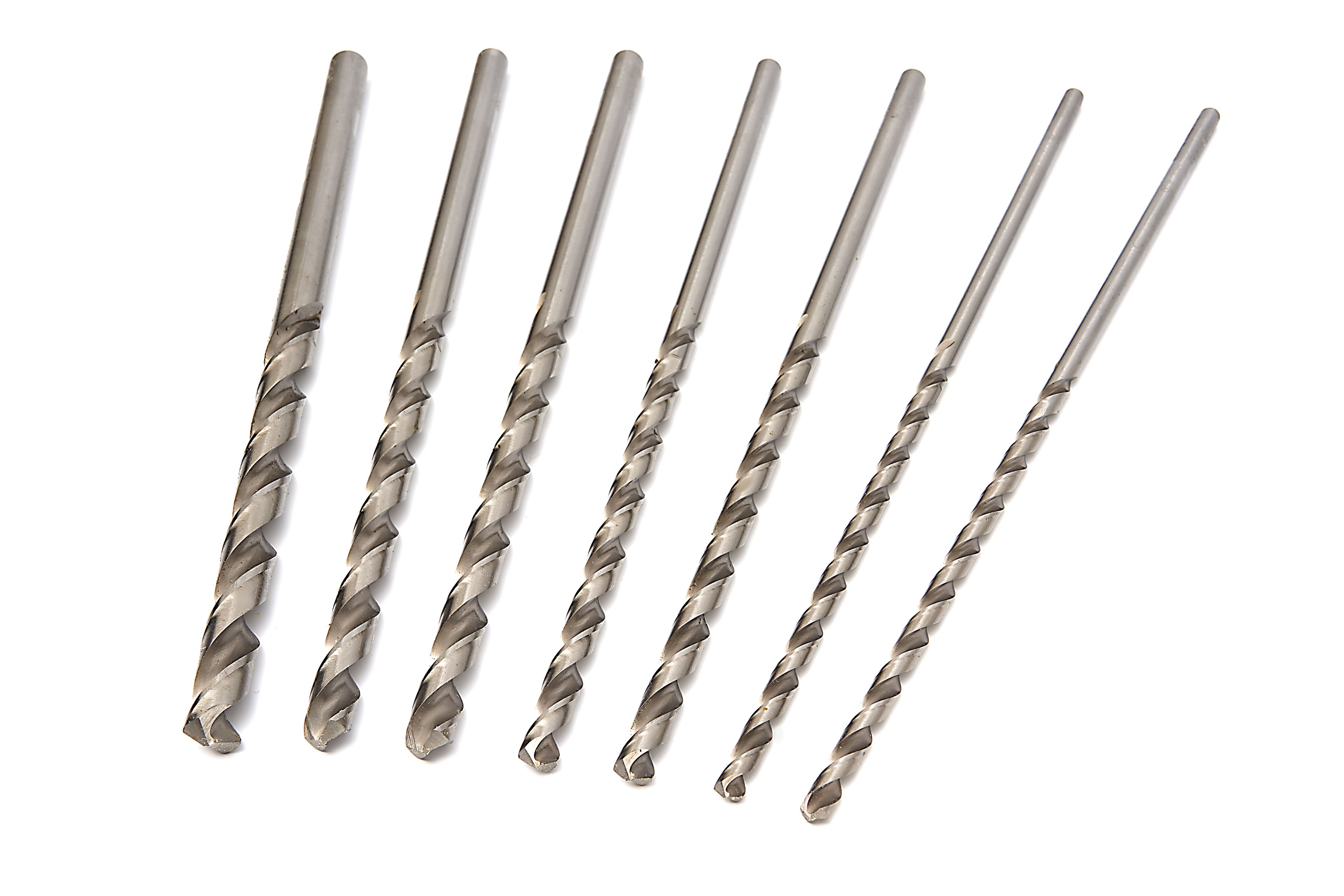 Set di punte HSS lunghe rivestito 7 pezzi 00310 Image 3