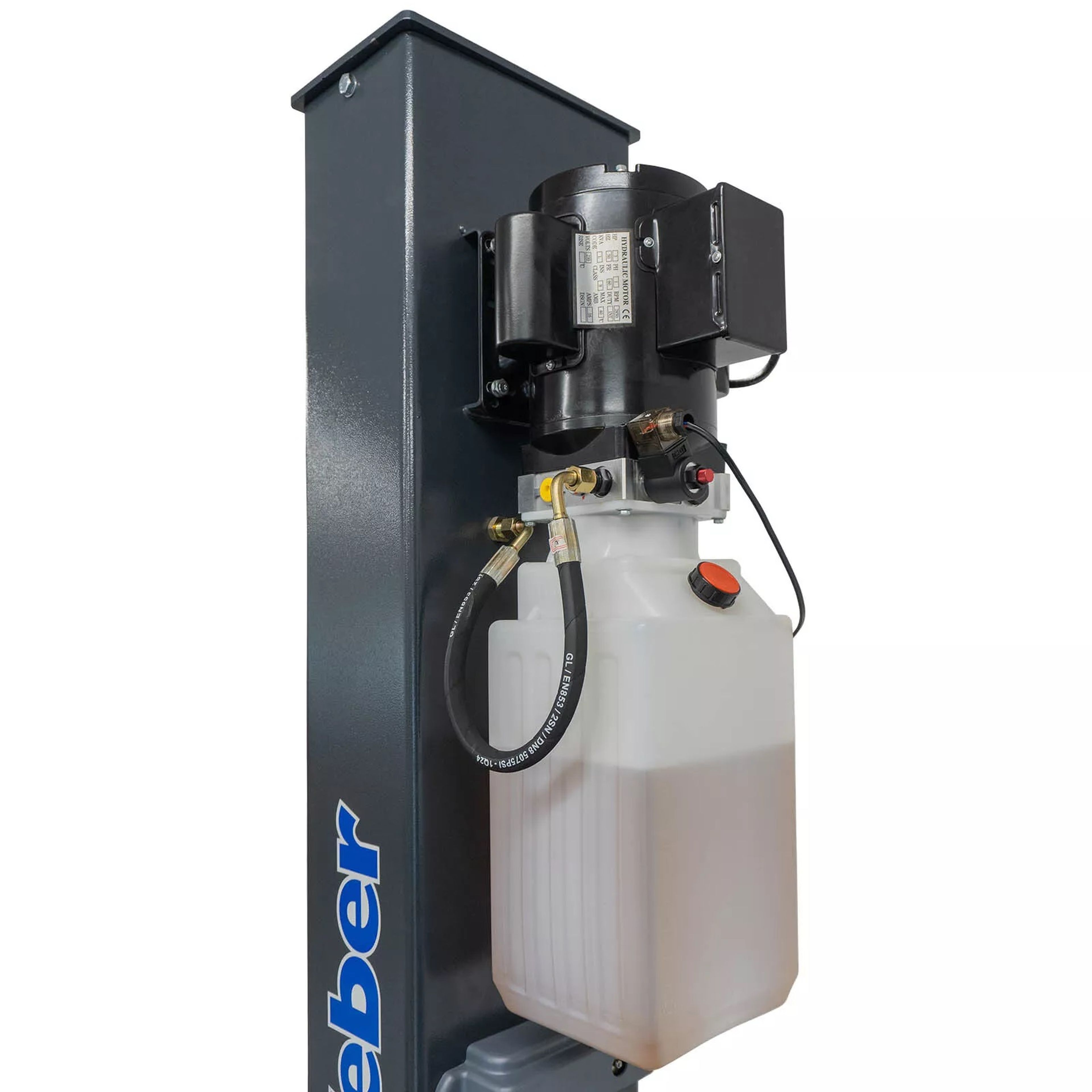 Weber professionele 2 koloms hydraulische hefbrug 4 ton Image 3