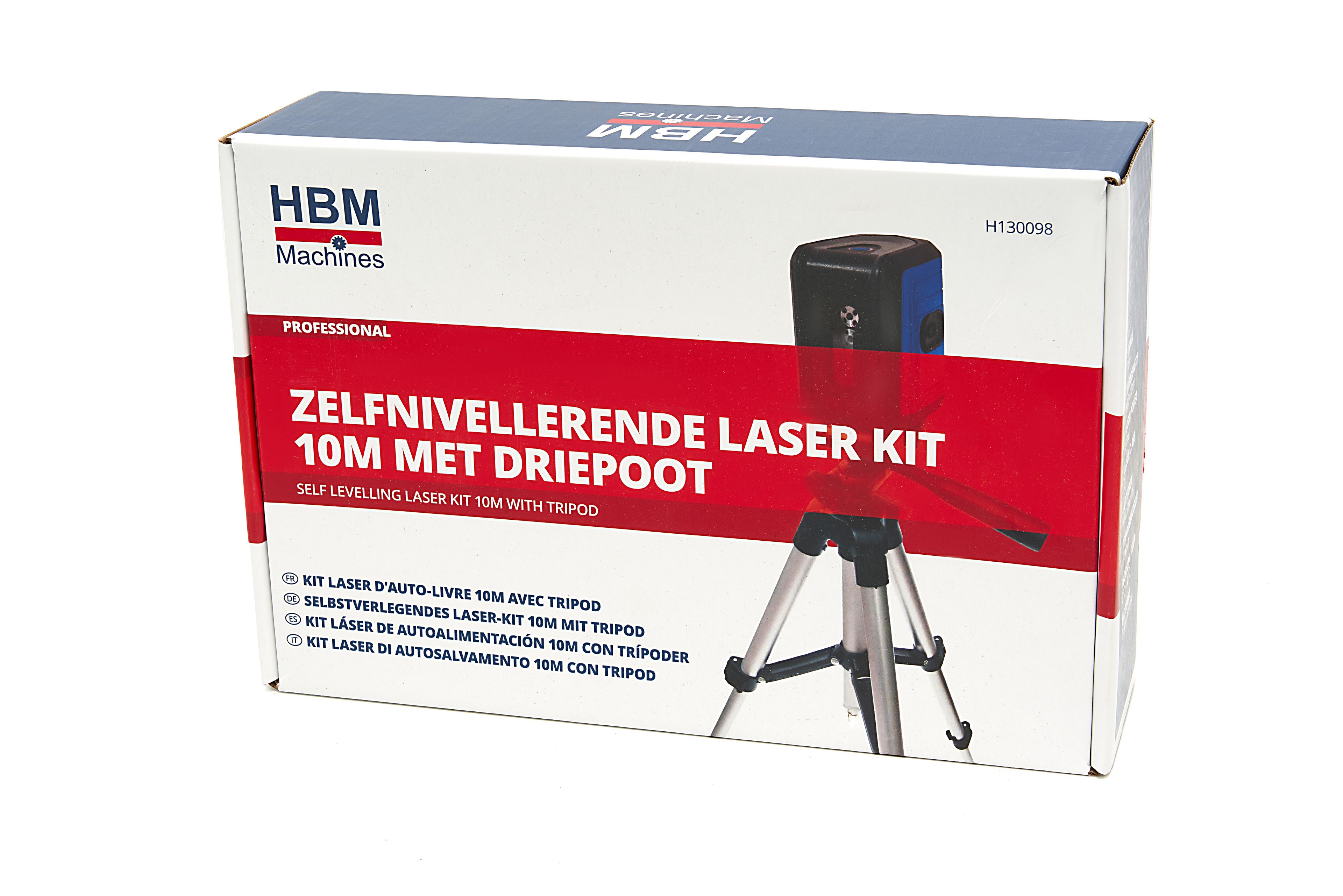 Kit laser autolivellante HBM - 10 metri incluso <b>3</b> treppiedi Image 8