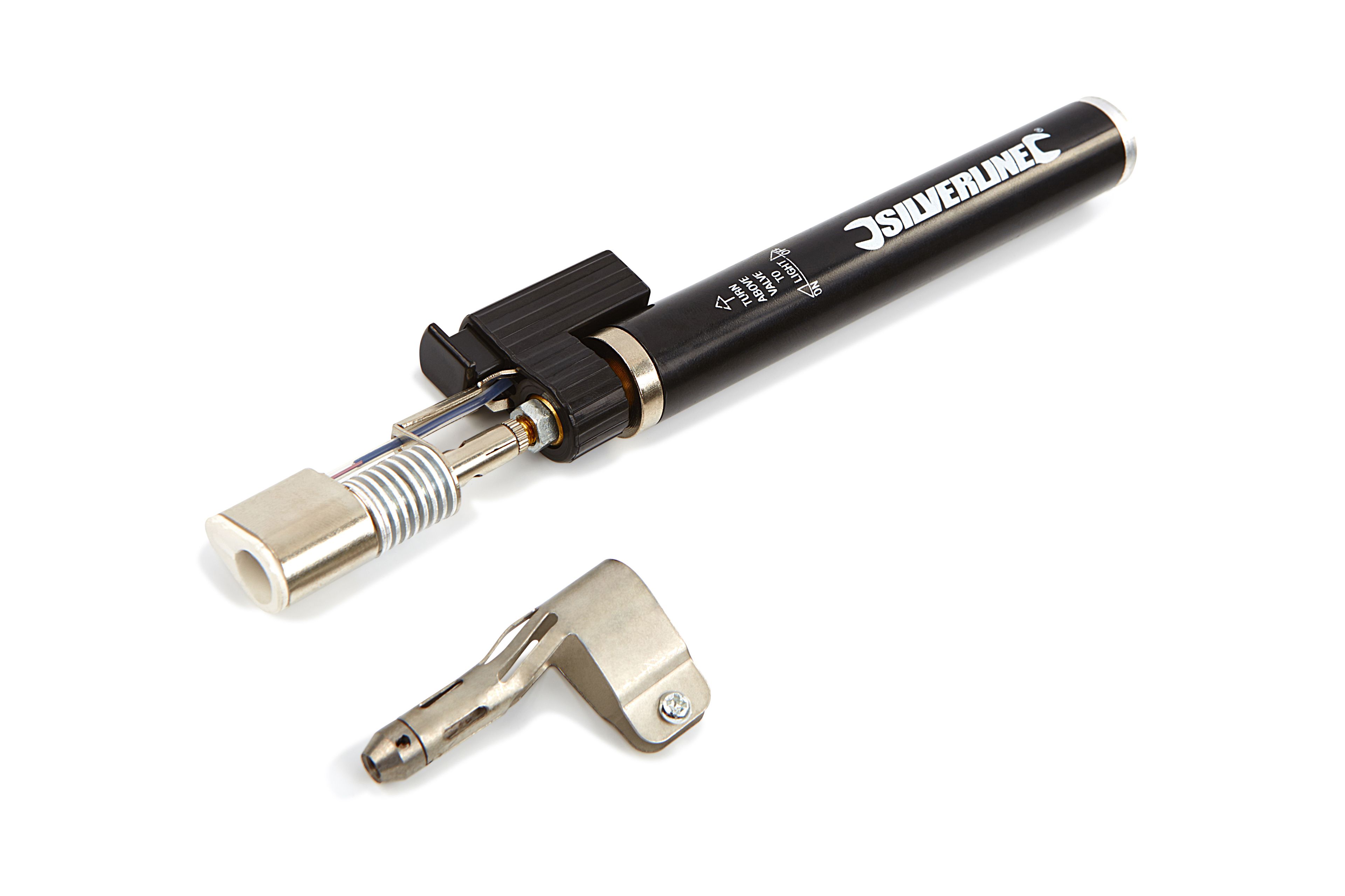 Silverline Gas Saldatore, Torcia a gas, Saldatore a gas con 4 punte di saldatura Image 2