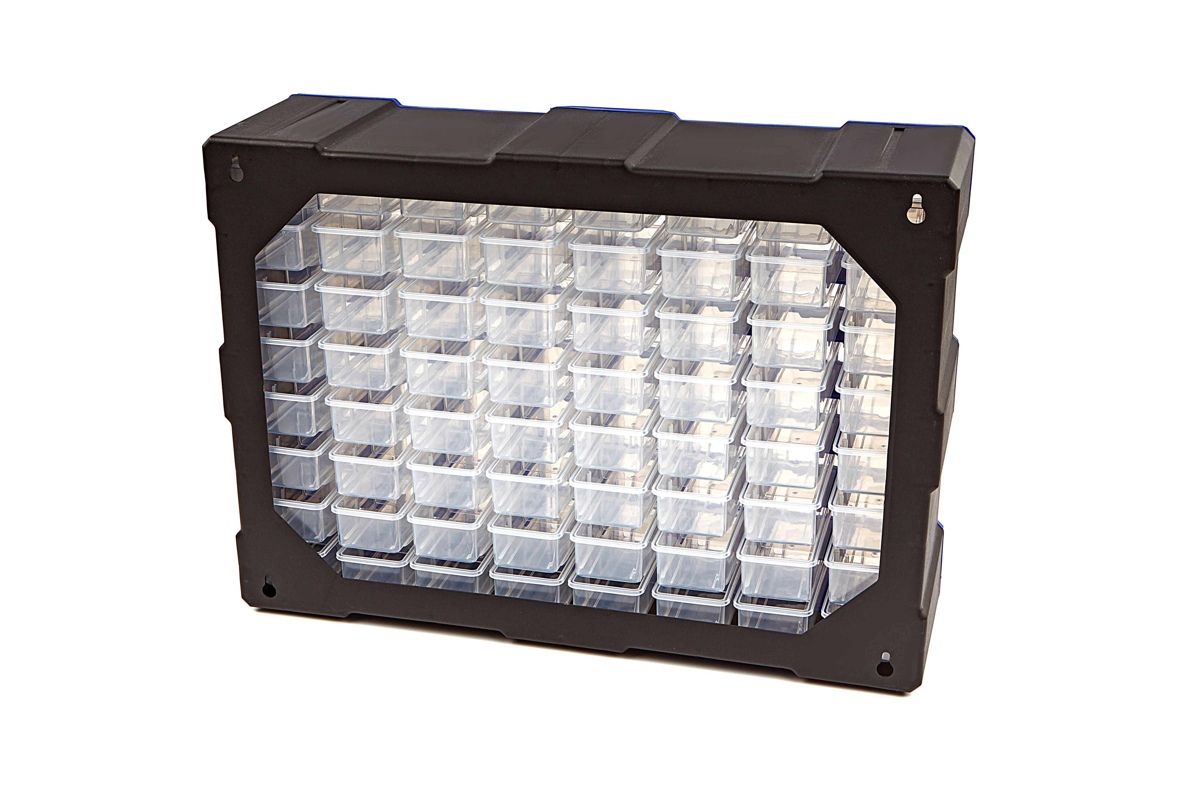 Armoire à tiroirs HBM 64 tiroirs, rangement pour atelier Image 4