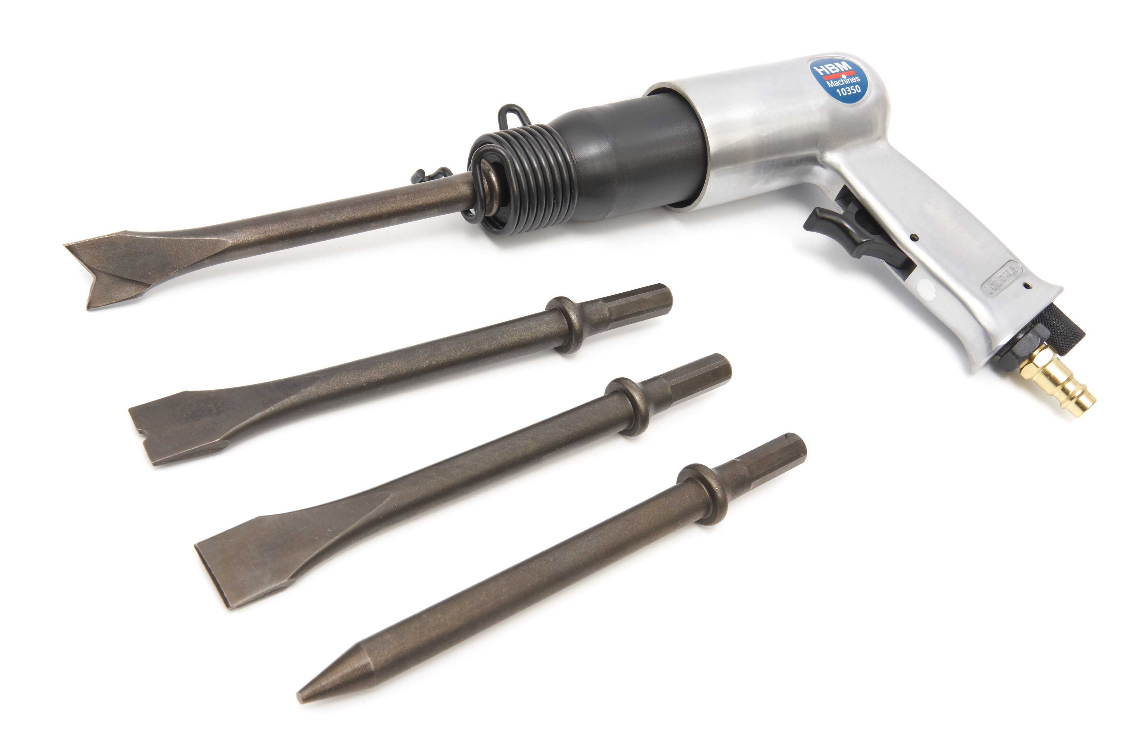 HBM 2 in 1 Martello Pneumatico a Punta e Martello Pneumatico a Scalpello, Demolitore Image 2