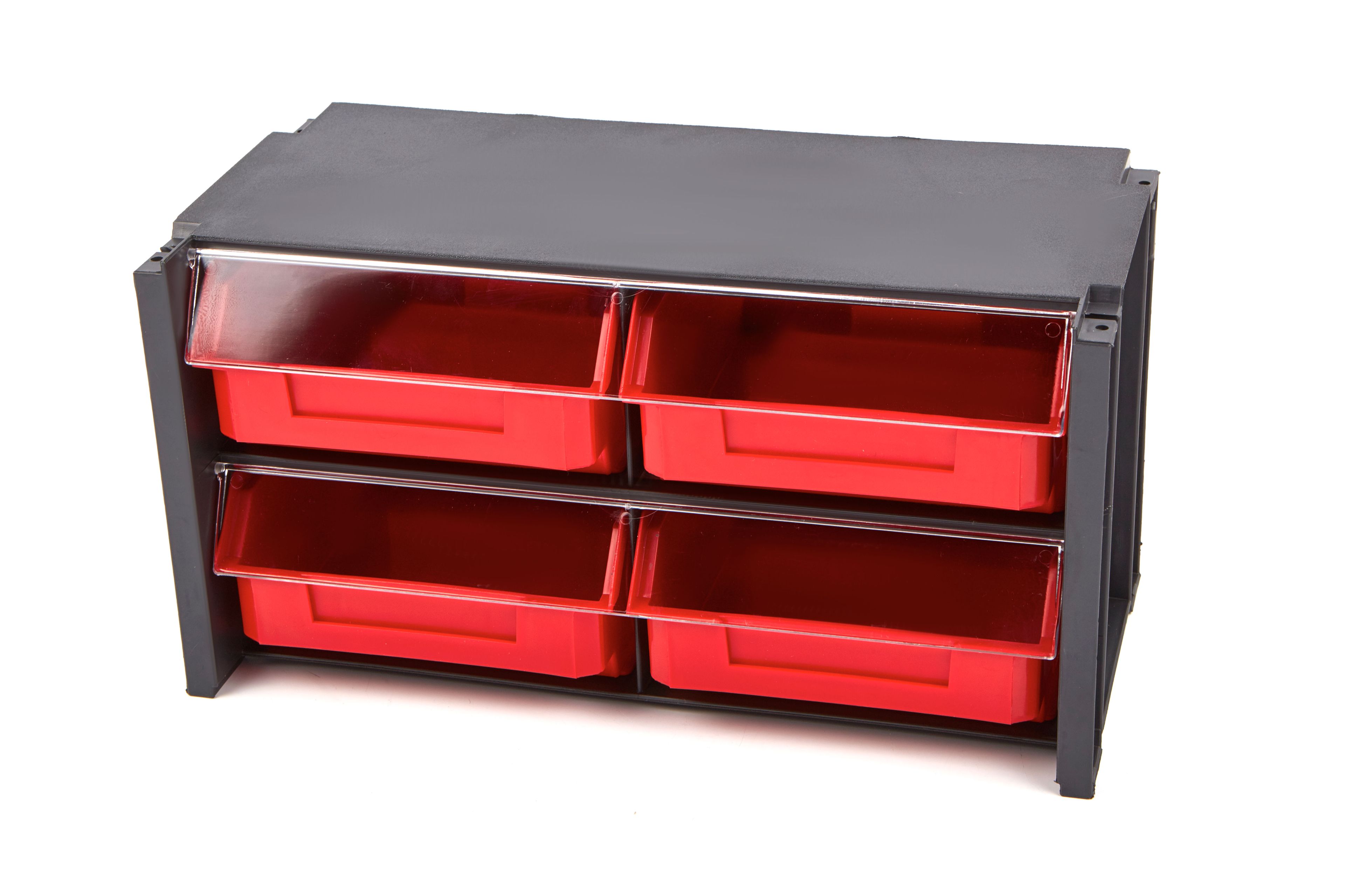 Tayg 4 Recipientes, Cajón, armario de assortiments, Sistema de almacenamiento