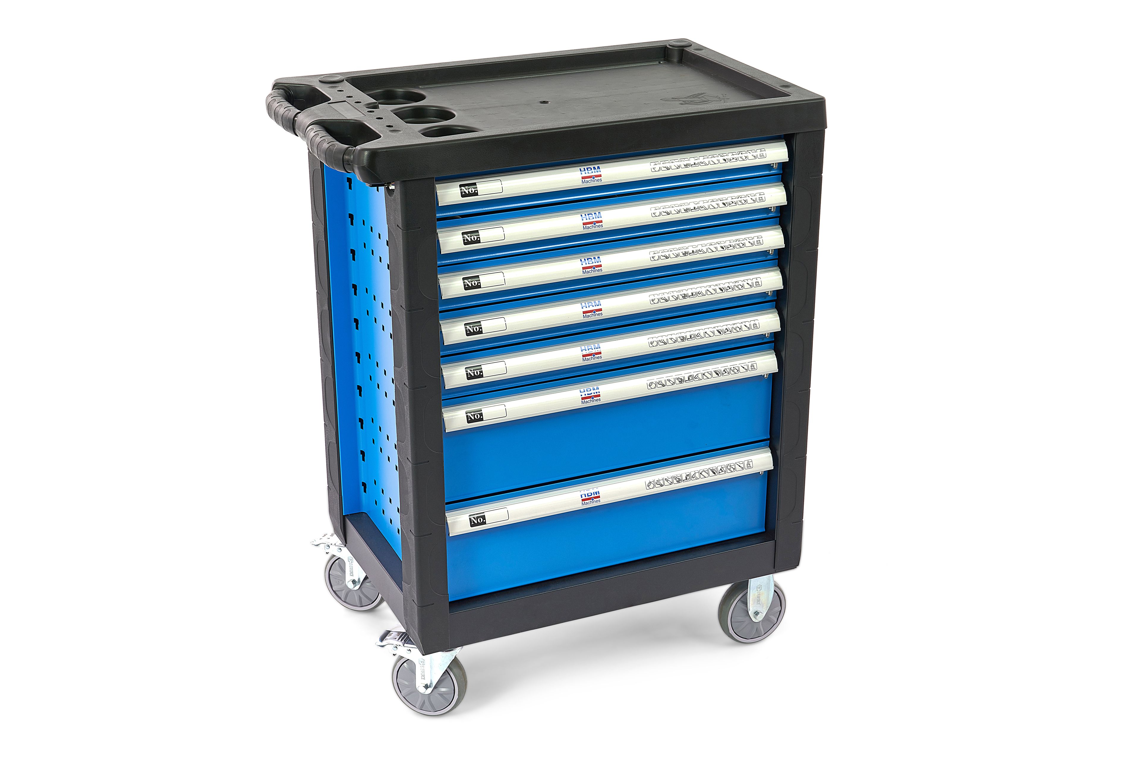 HBM servante à outils garnie 196 pièces, bleu Image 21