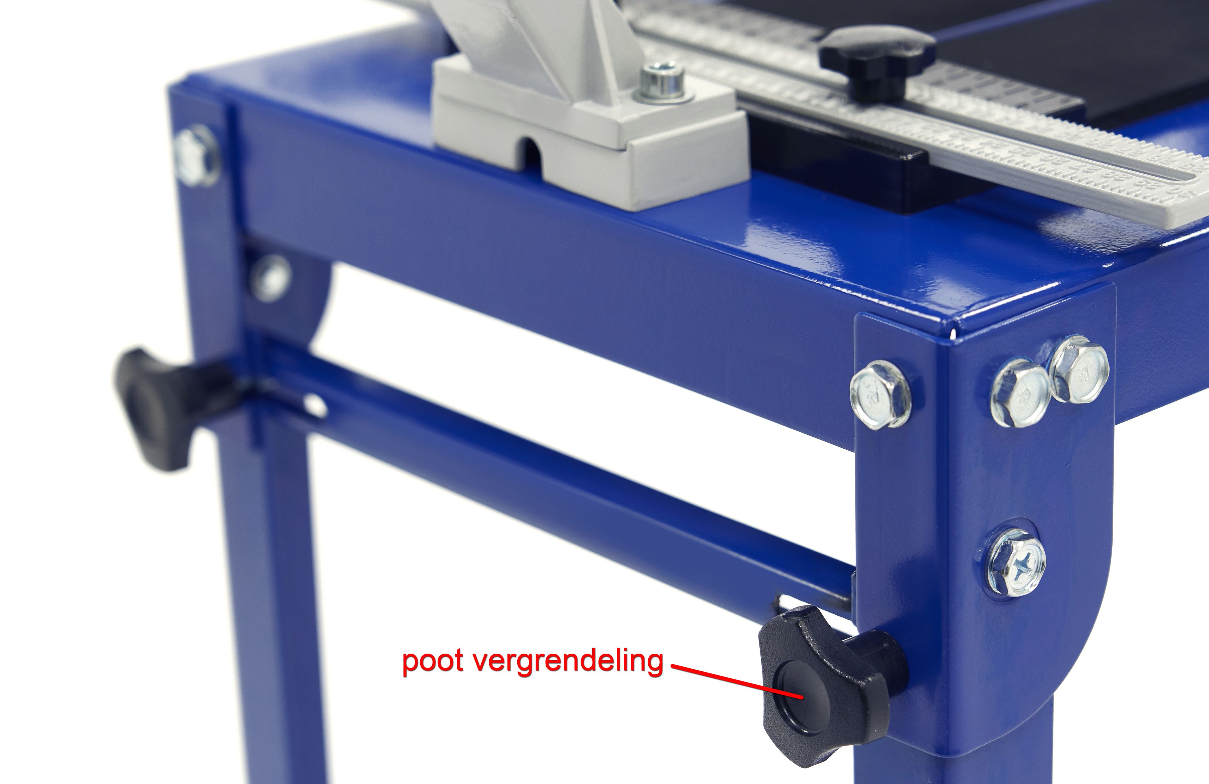 HBM 600 mm. Professionele Heavy Duty Tegelsnijder Inclusief Onderstel en 2 Snijwielen Image 11