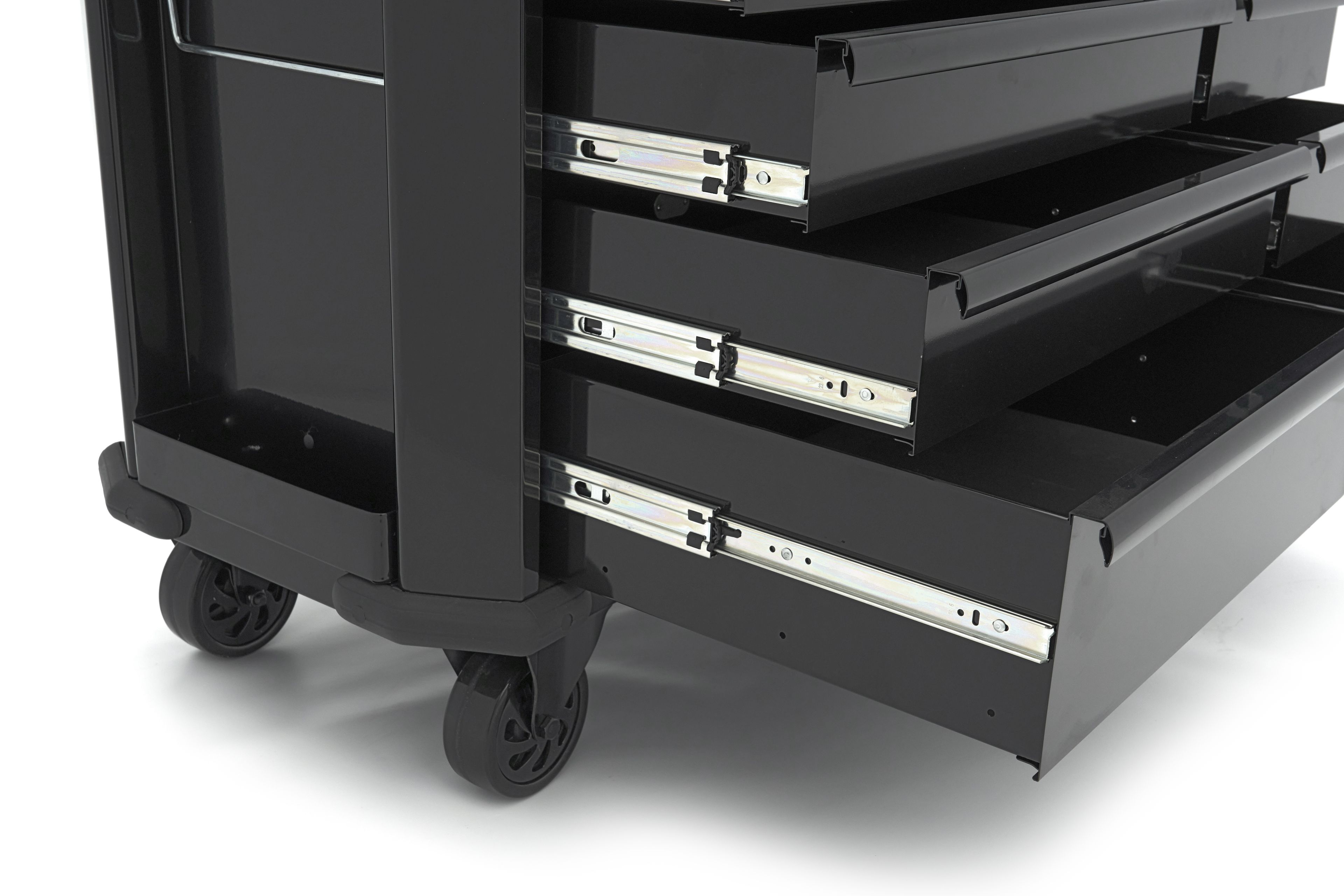 Carro de herramientas HBM de 11 cajones 109 cm negro Image 16