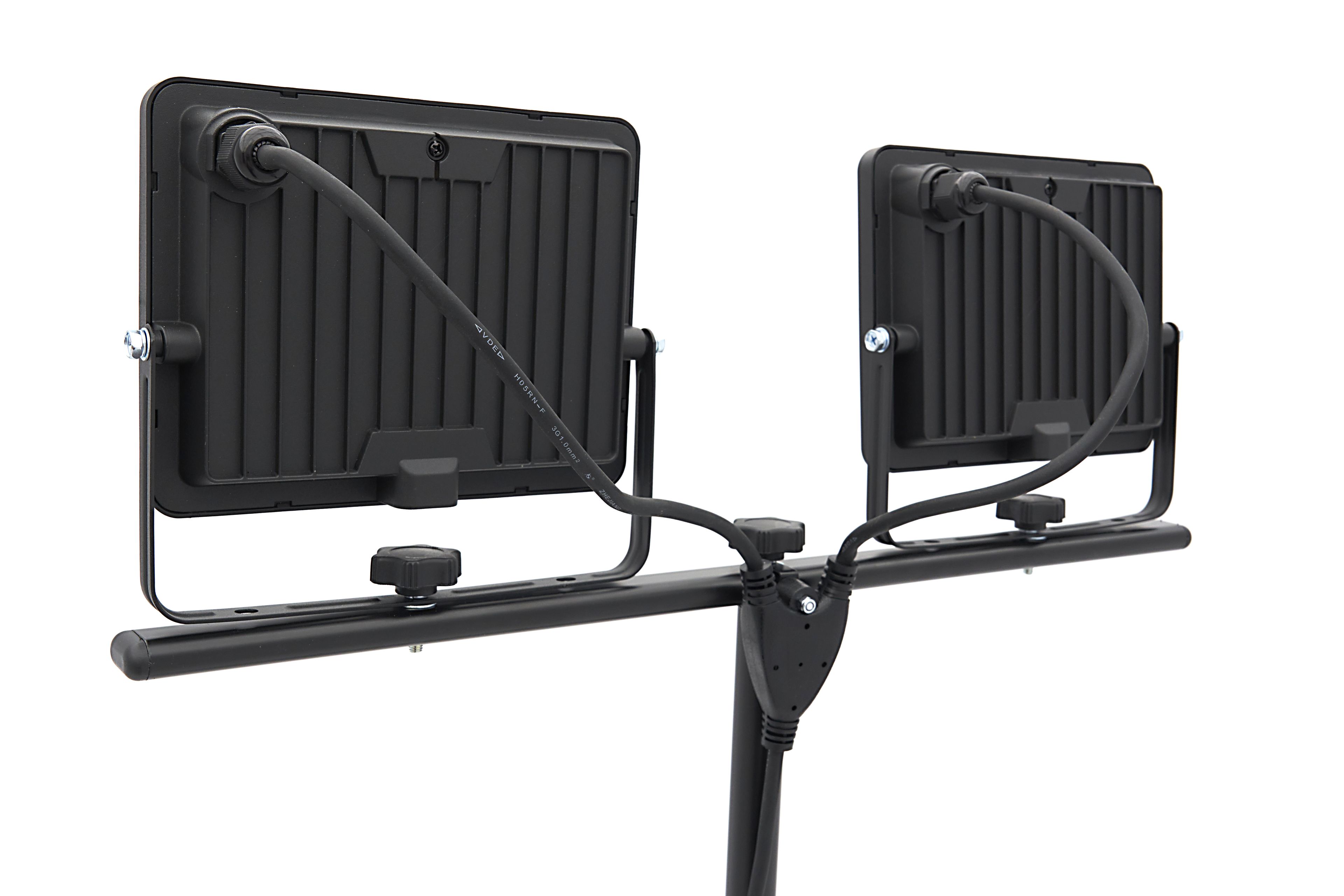 HBM dubbele LED bouwlamp met statief 5000K 4.700 lm | 50 W Image 5