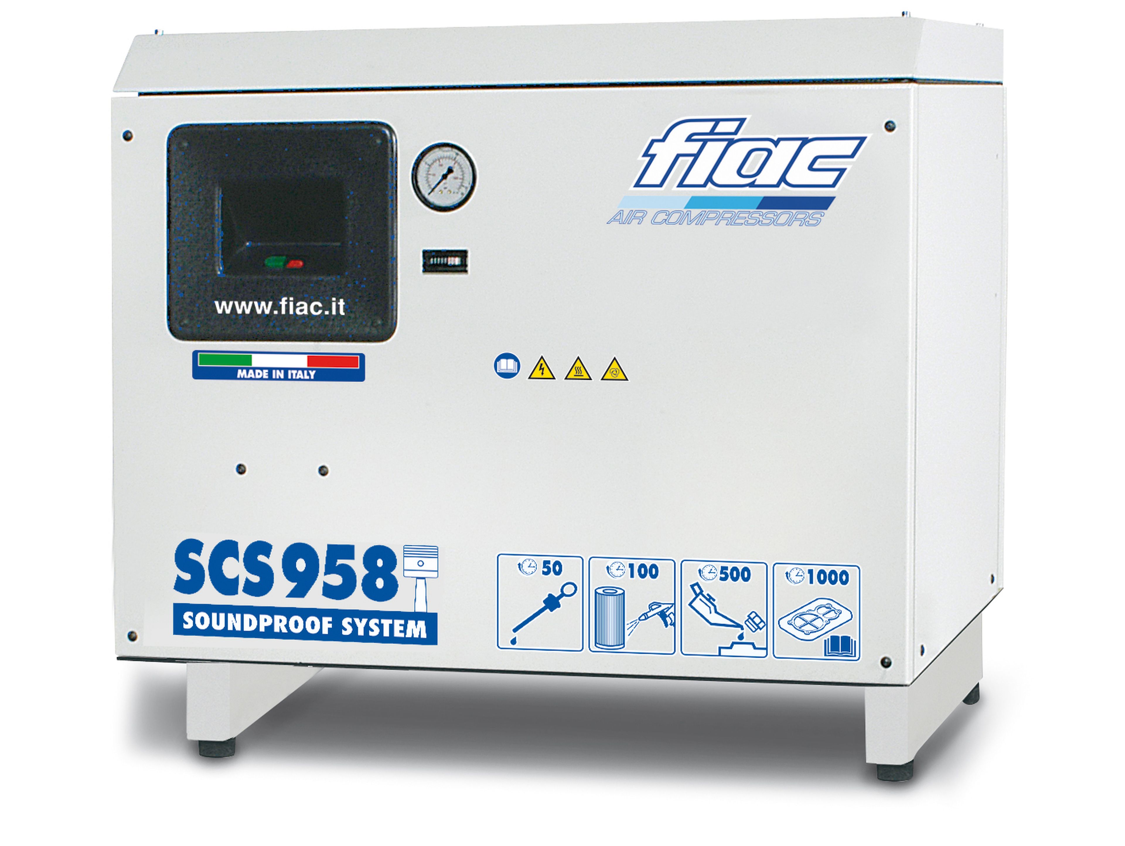 Fiac stille compressor SCS AB958 7,5 PK