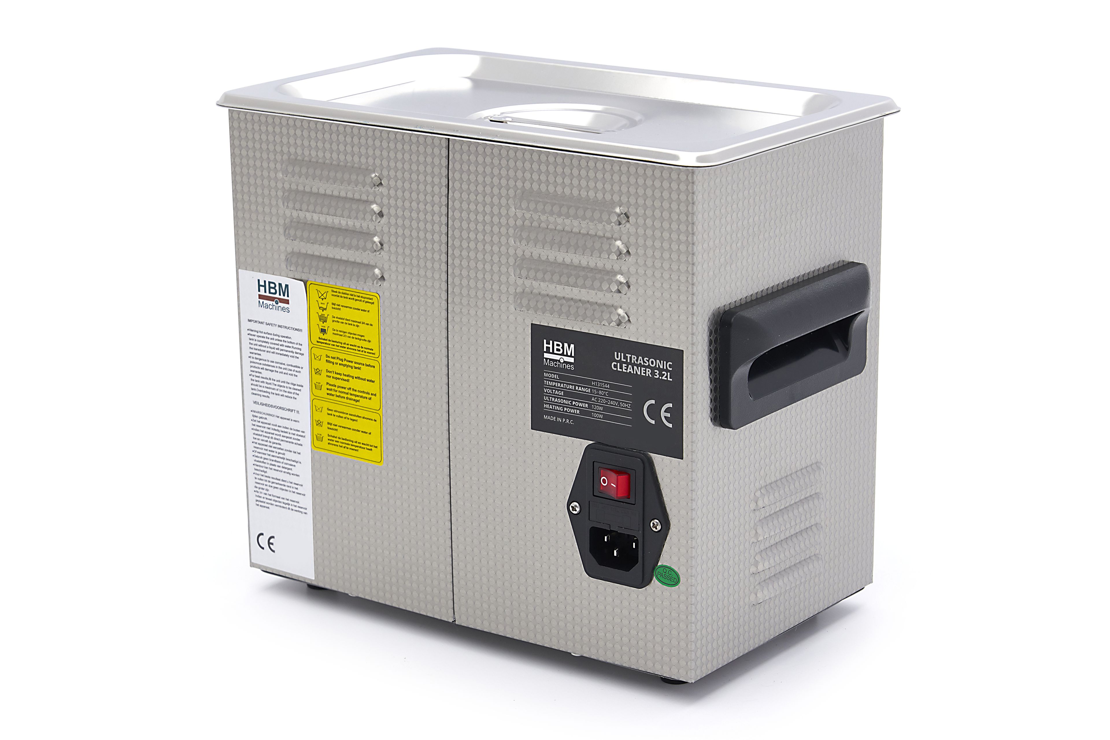 HBM High Precision Ultrasoon Reinigers 3,2 l Image 7