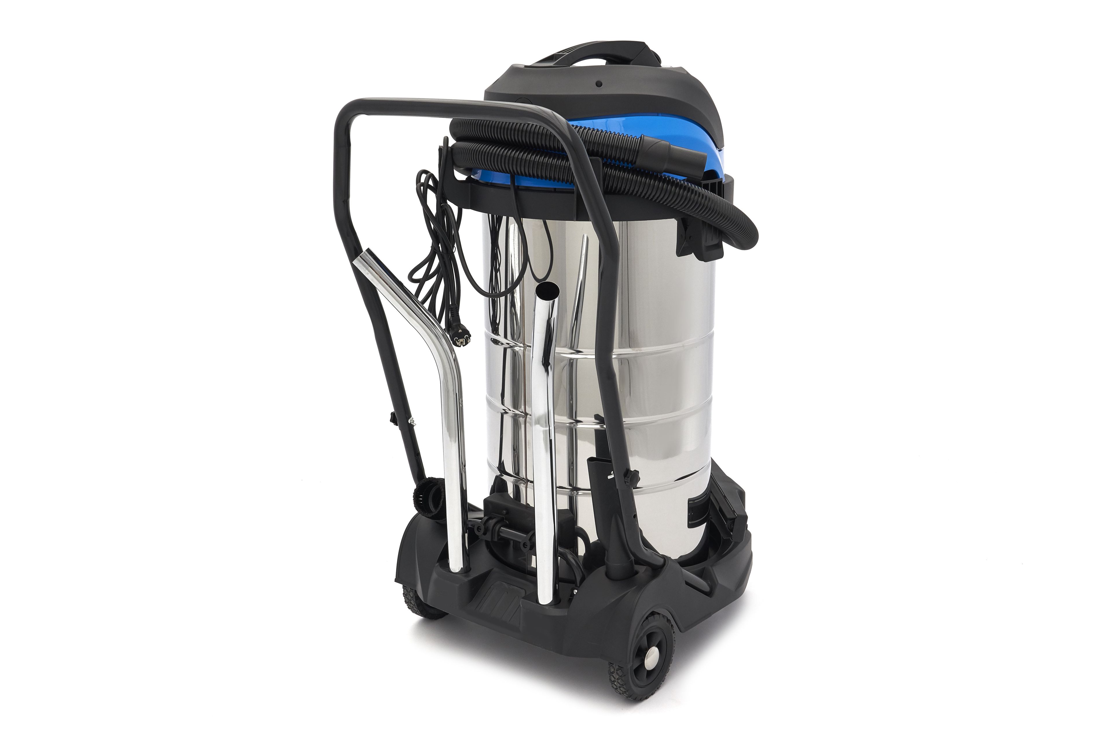 HBM 100 Liter 2400 W Professionele Bouwstofzuiger met 2 motoren Image 4