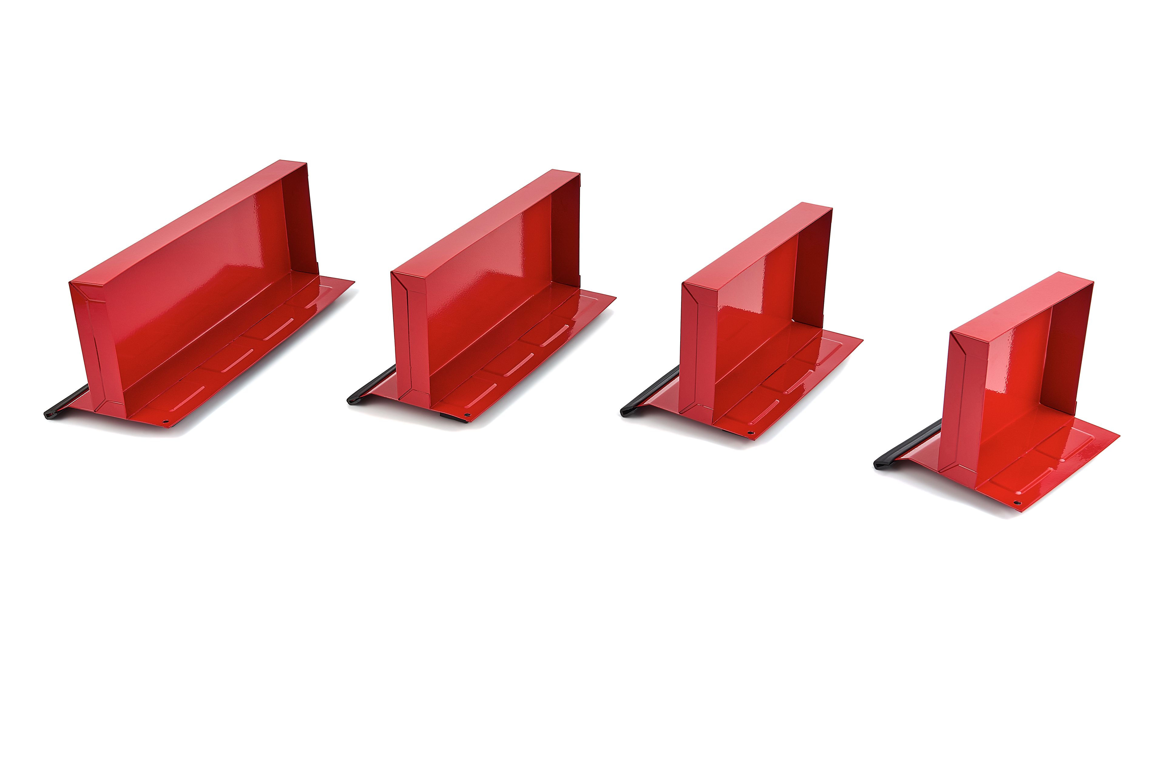 HBM 4 Delige Magneetbakkensets Rood Image 3