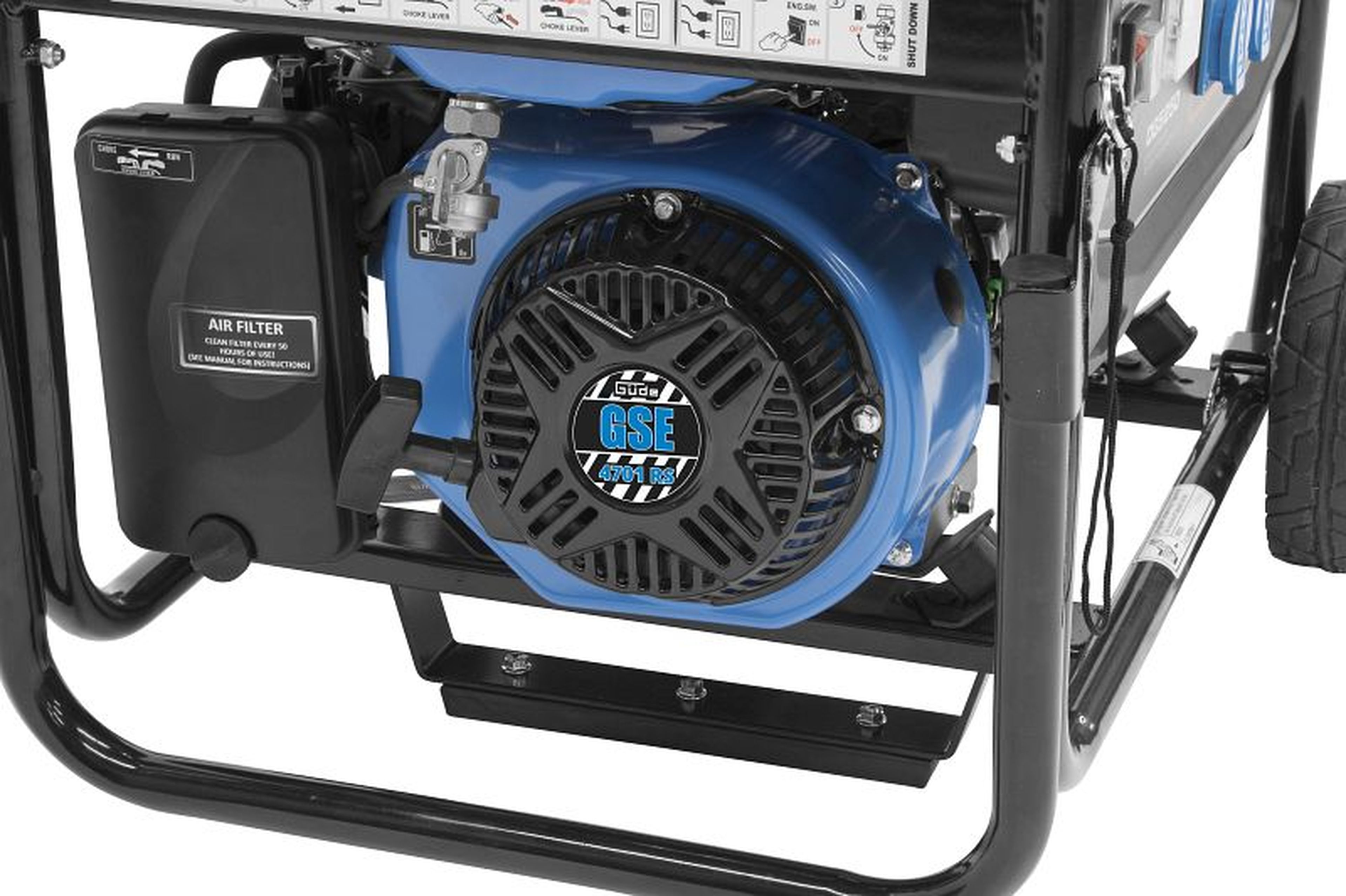 Güde benzinegenerator GSE 4701 RS 3600W Image 4