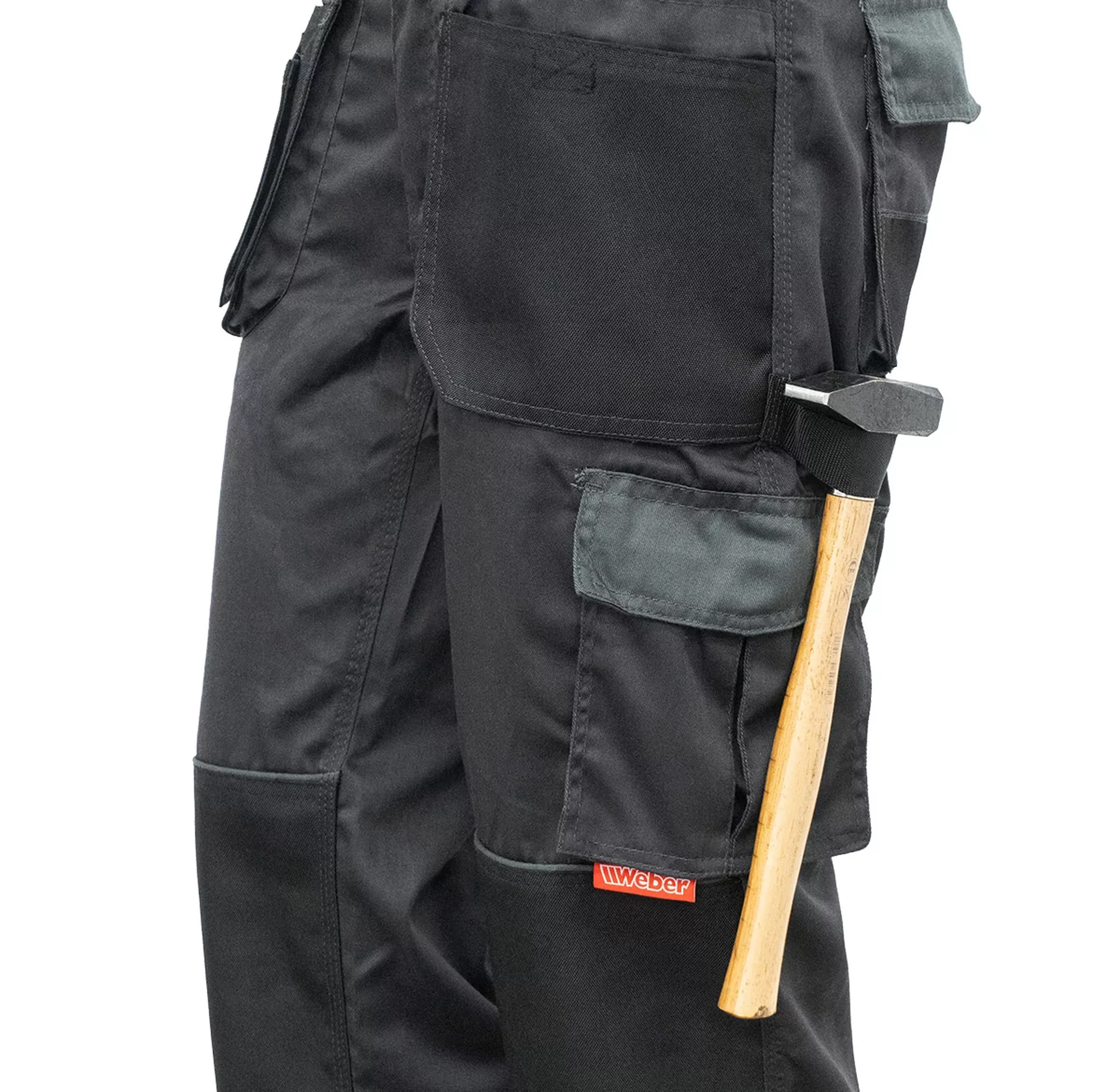 Weber comfortabele werkbroek zwart 56/58 Image 4