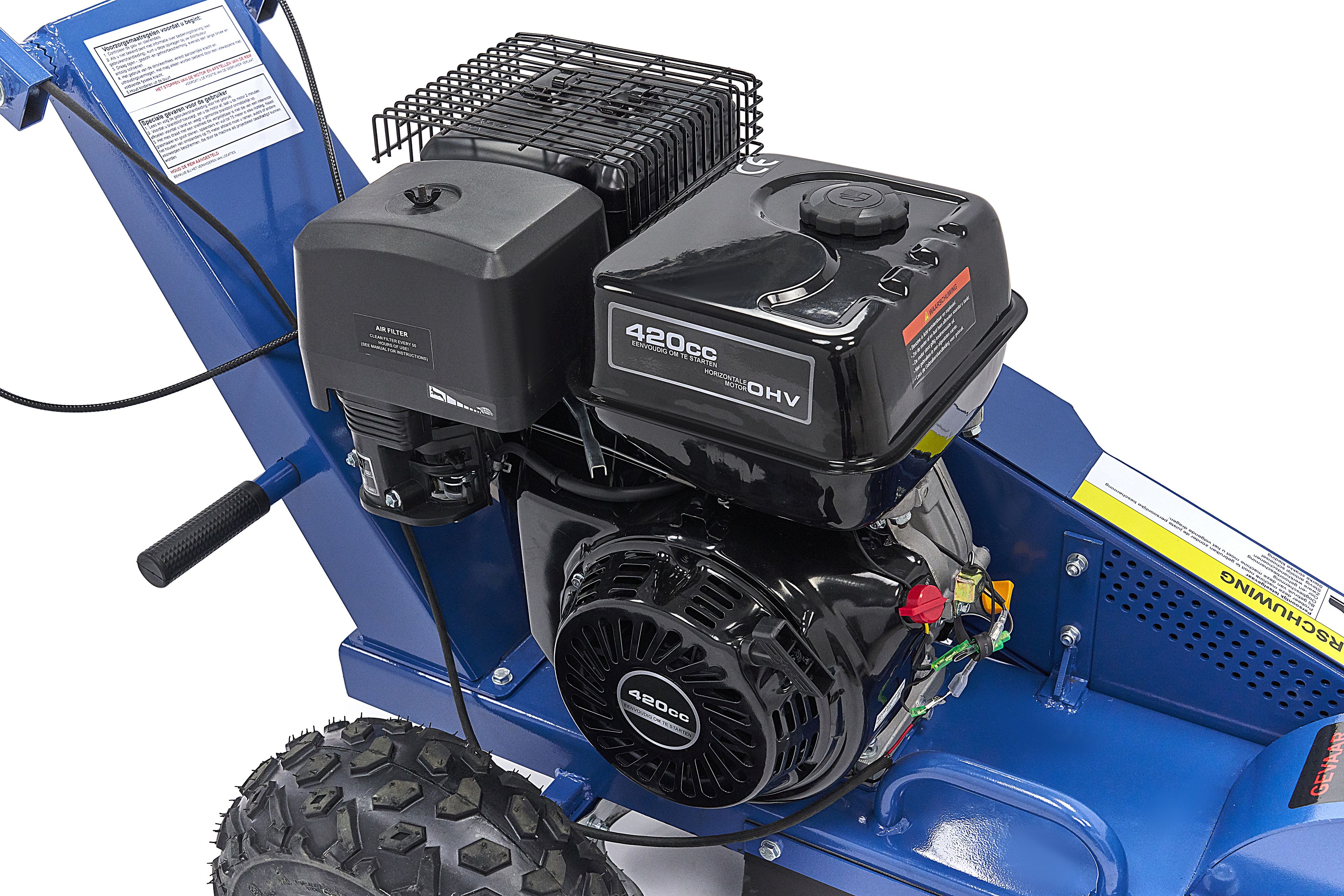 HBM 15 PK - 420cc  Stobbenfrees / Stronkenfrees Benzine Image 5