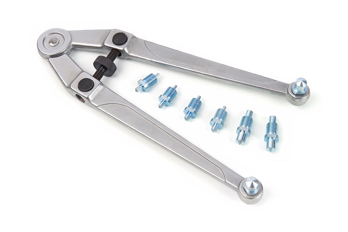 Llave HBM Para Tuercas Con Agujeros De Perforación En La Parte Superior