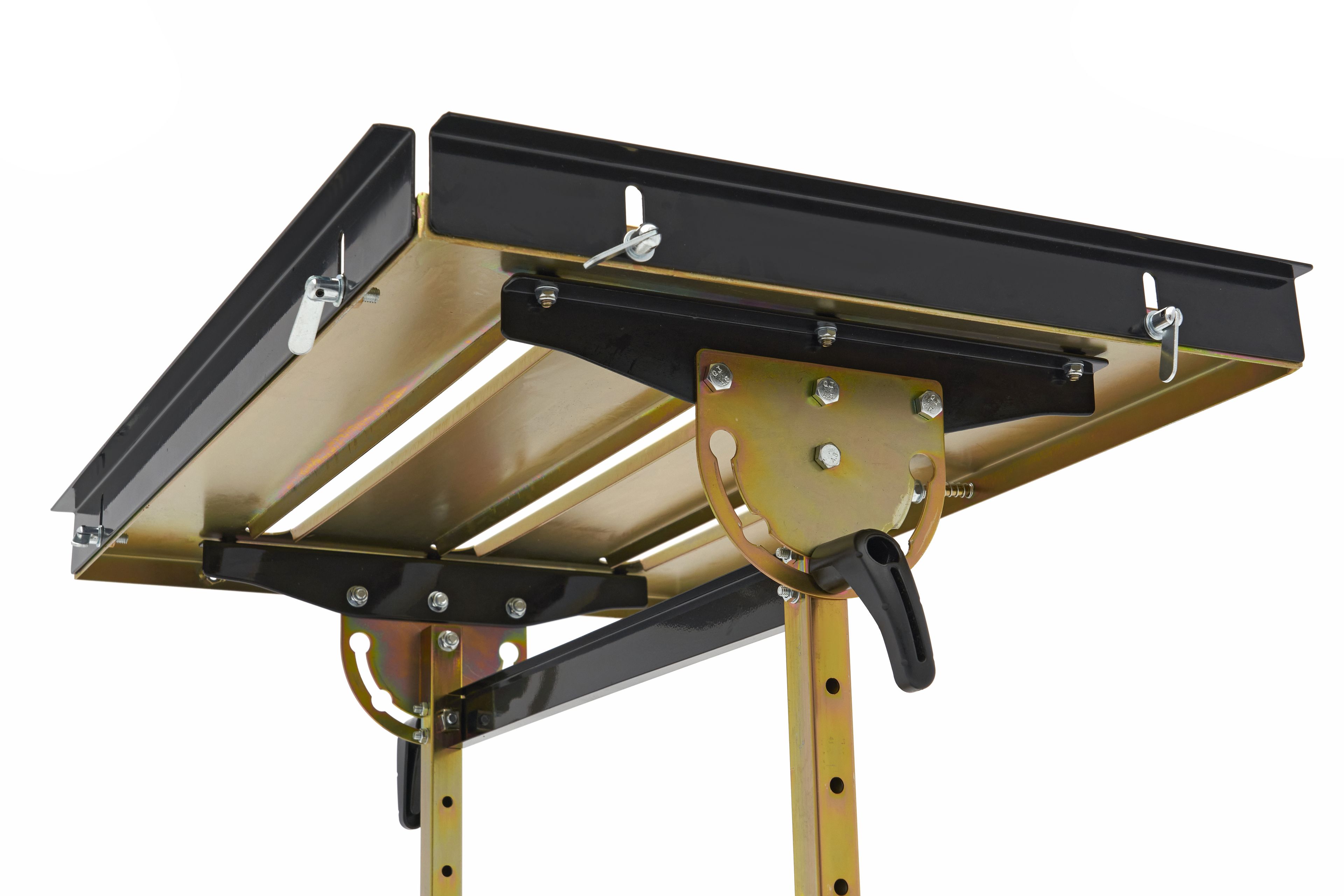 HBM Tavolo per saldatura 760 x 510 mm. Inclinabile e Regolabile in Altezza Image 8