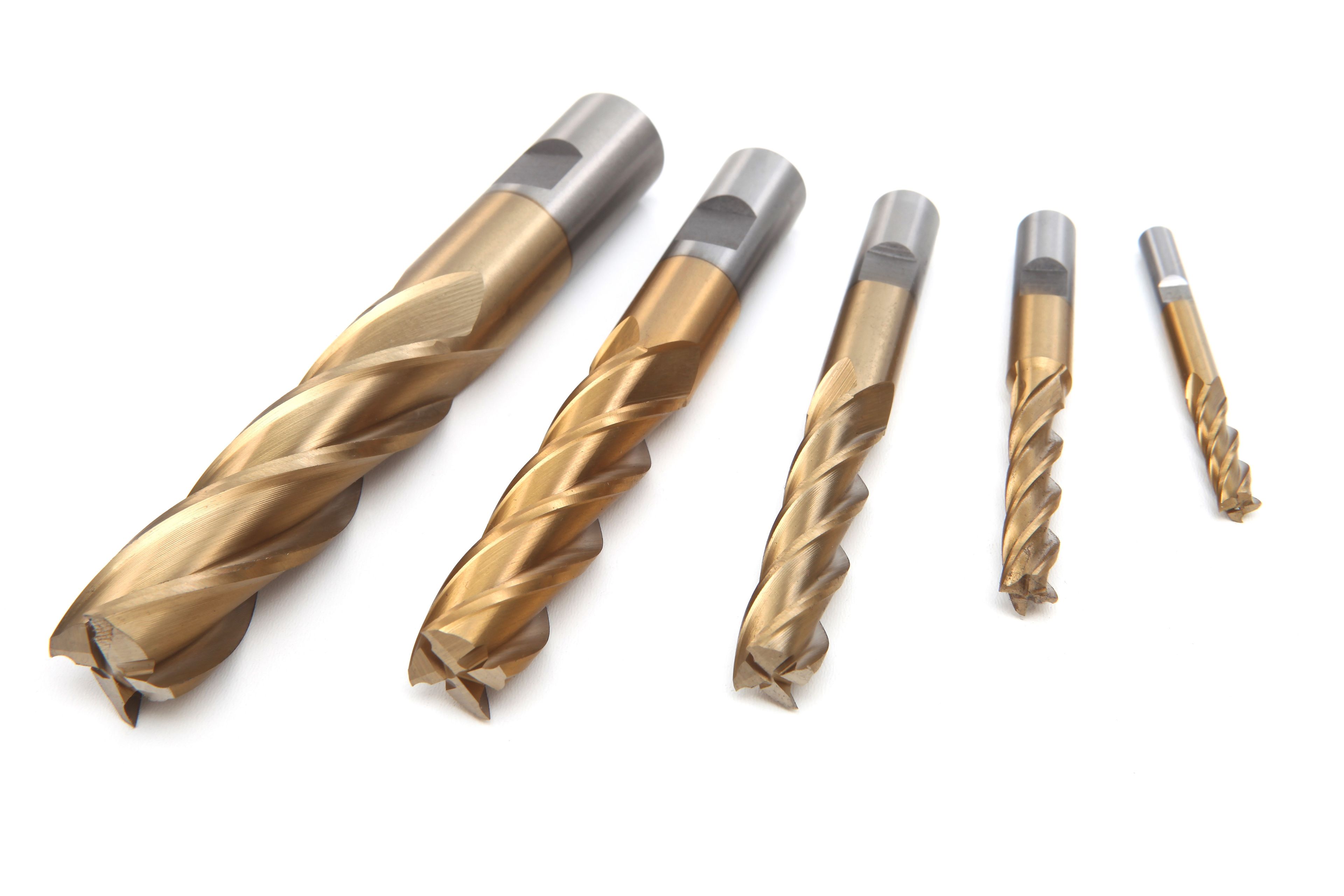 HBM frese a candela HSS-TiN